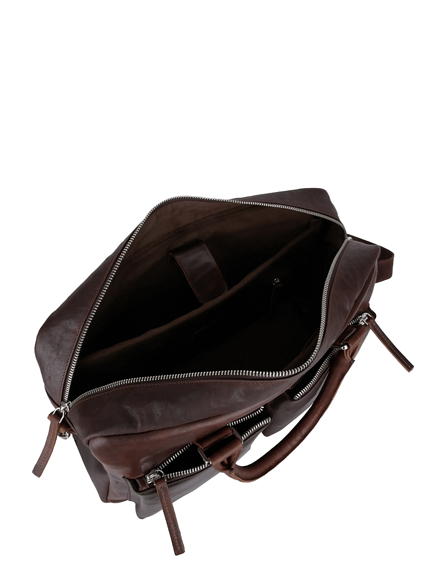 Adax - Catania working bag Eddie - schultertaschen - dark brown - 3