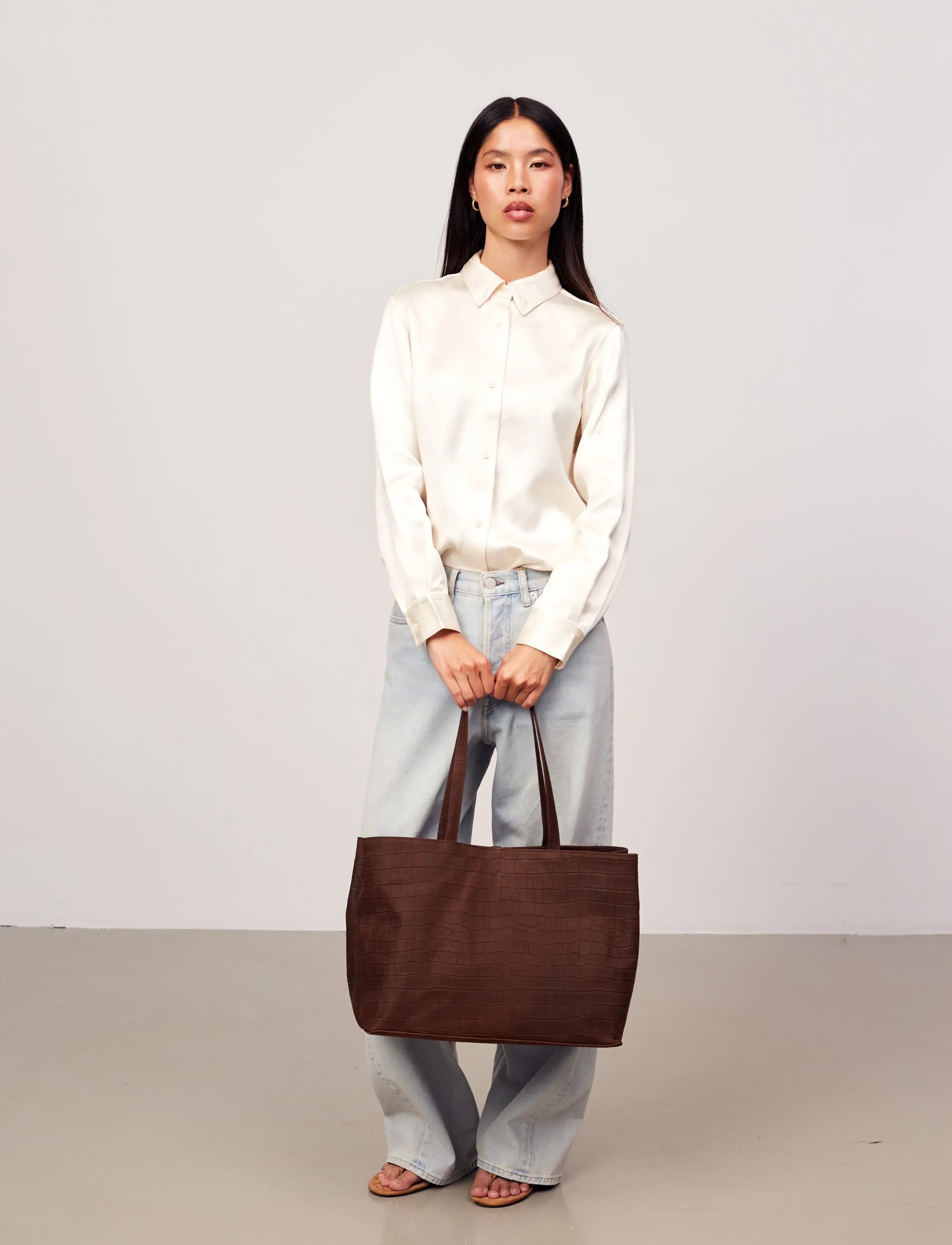 Adax Capri Shopper Alvilda, One Size, Bags, Braun - Small Shoulder Bags-crossbody Frauen