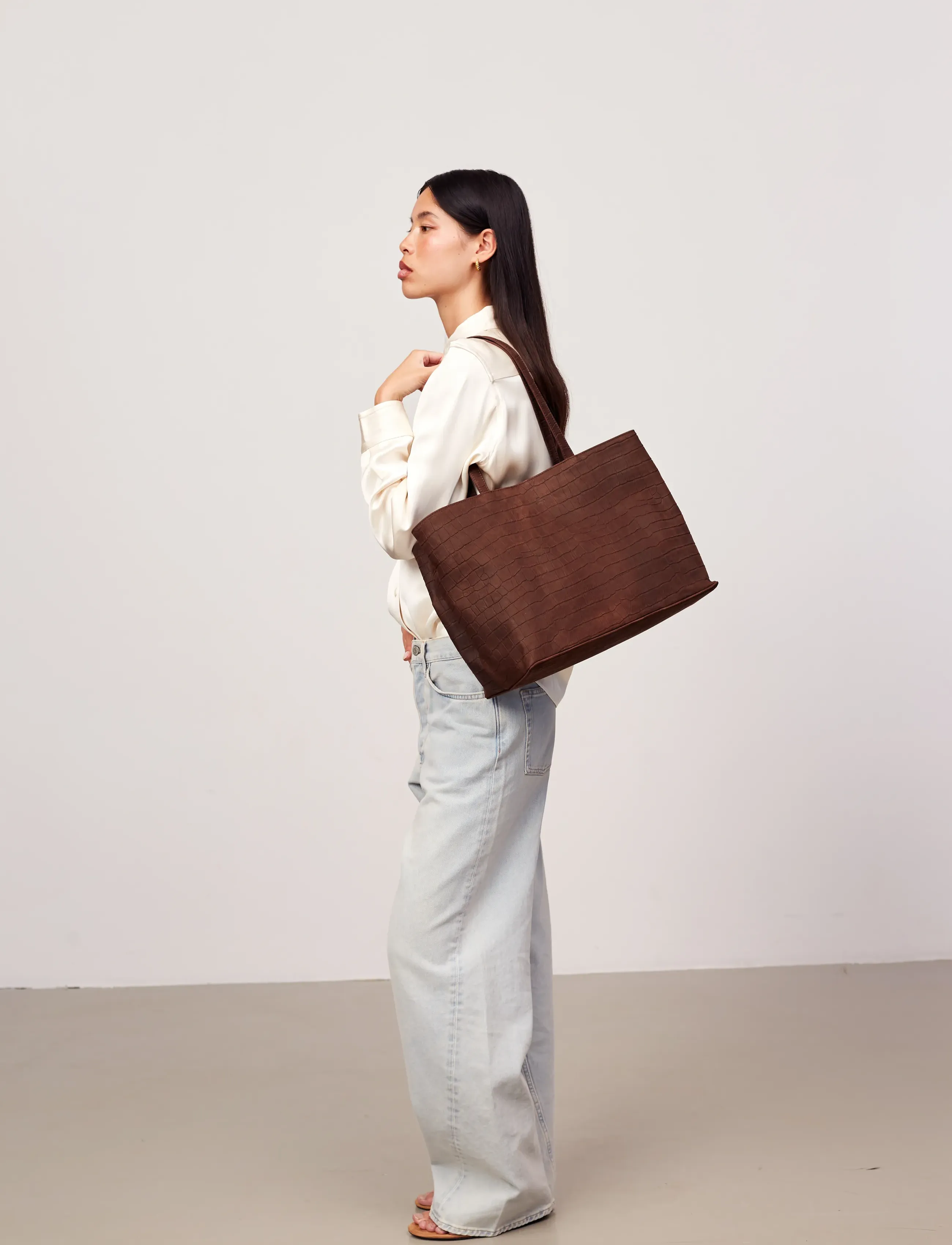 Adax - Capri shopper Alvilda - ostukotid - chocolate - 5