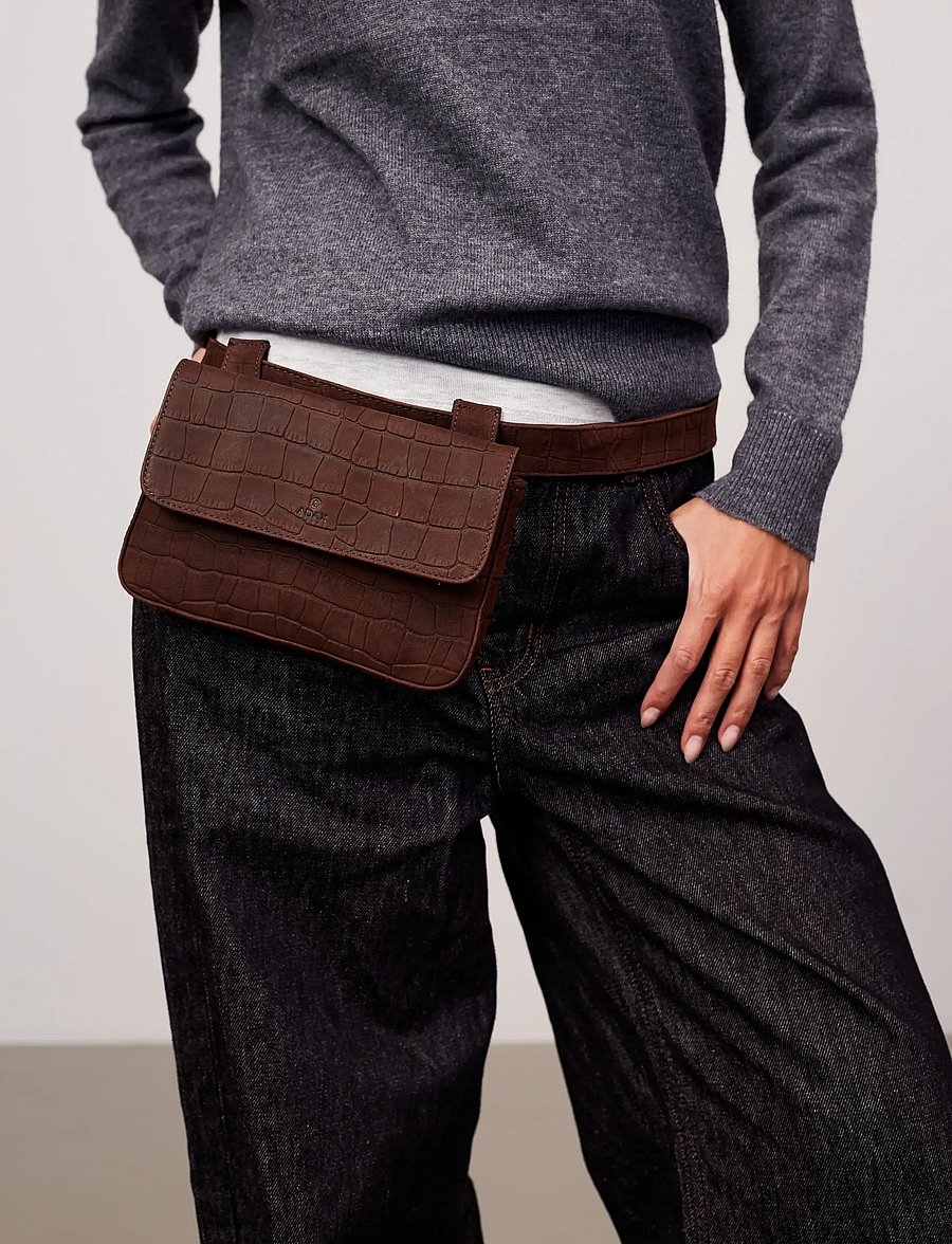 Adax - Capri belt bag Dicte - moetrendid - chocolate - 0
