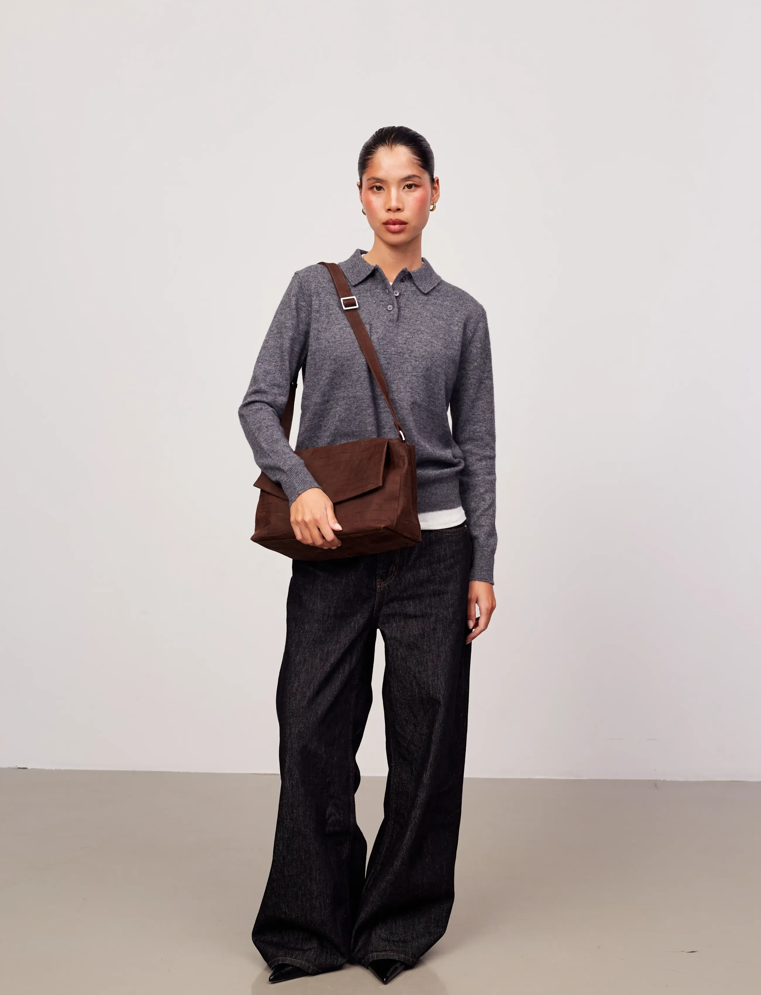 Adax - Capri shoulder bag Kelly - moetrendid - chocolate - 5