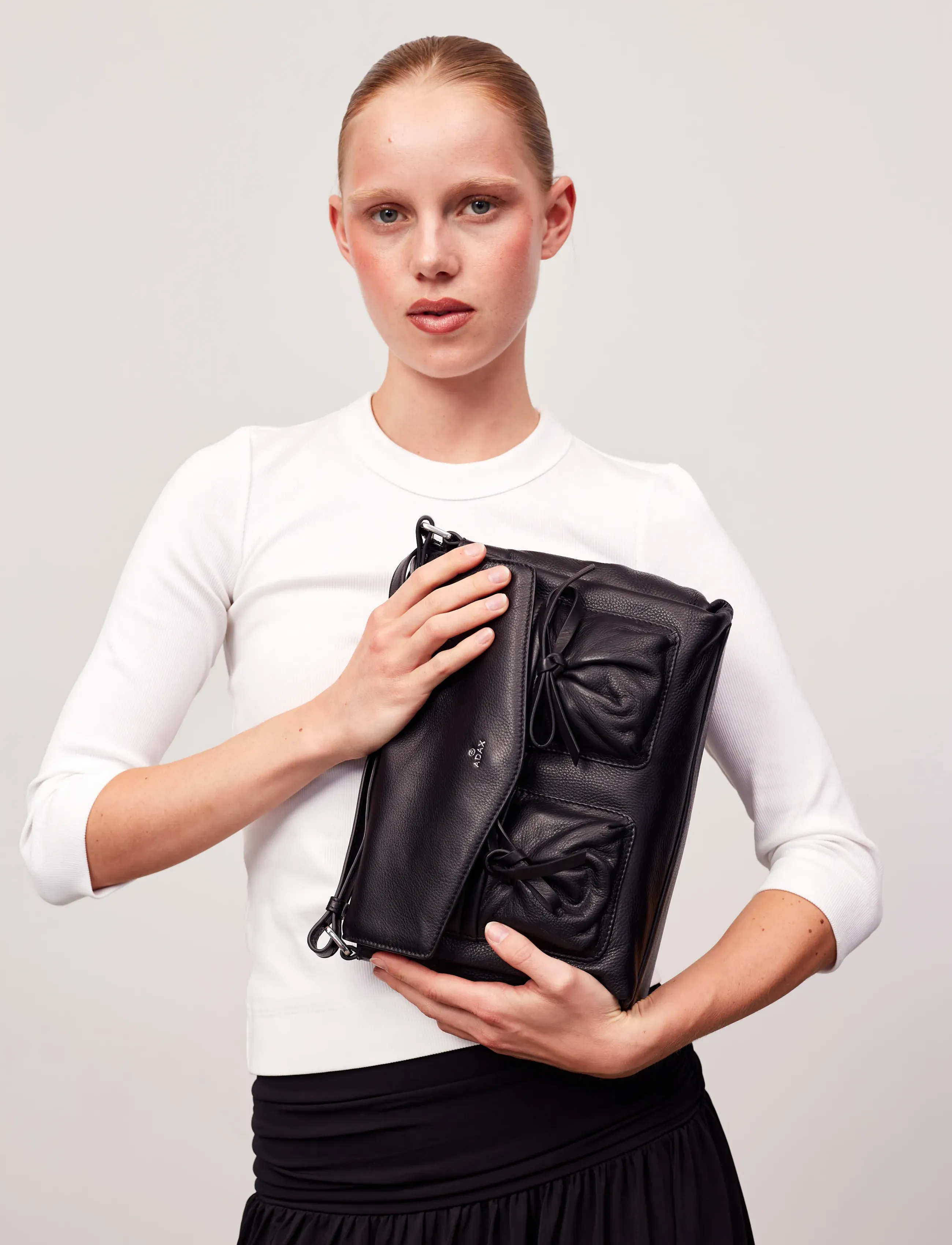 Adax Messina Shoulder Bag Josefine, One Size, Bags, Schwarz - Small Bags-crossbody Frauen