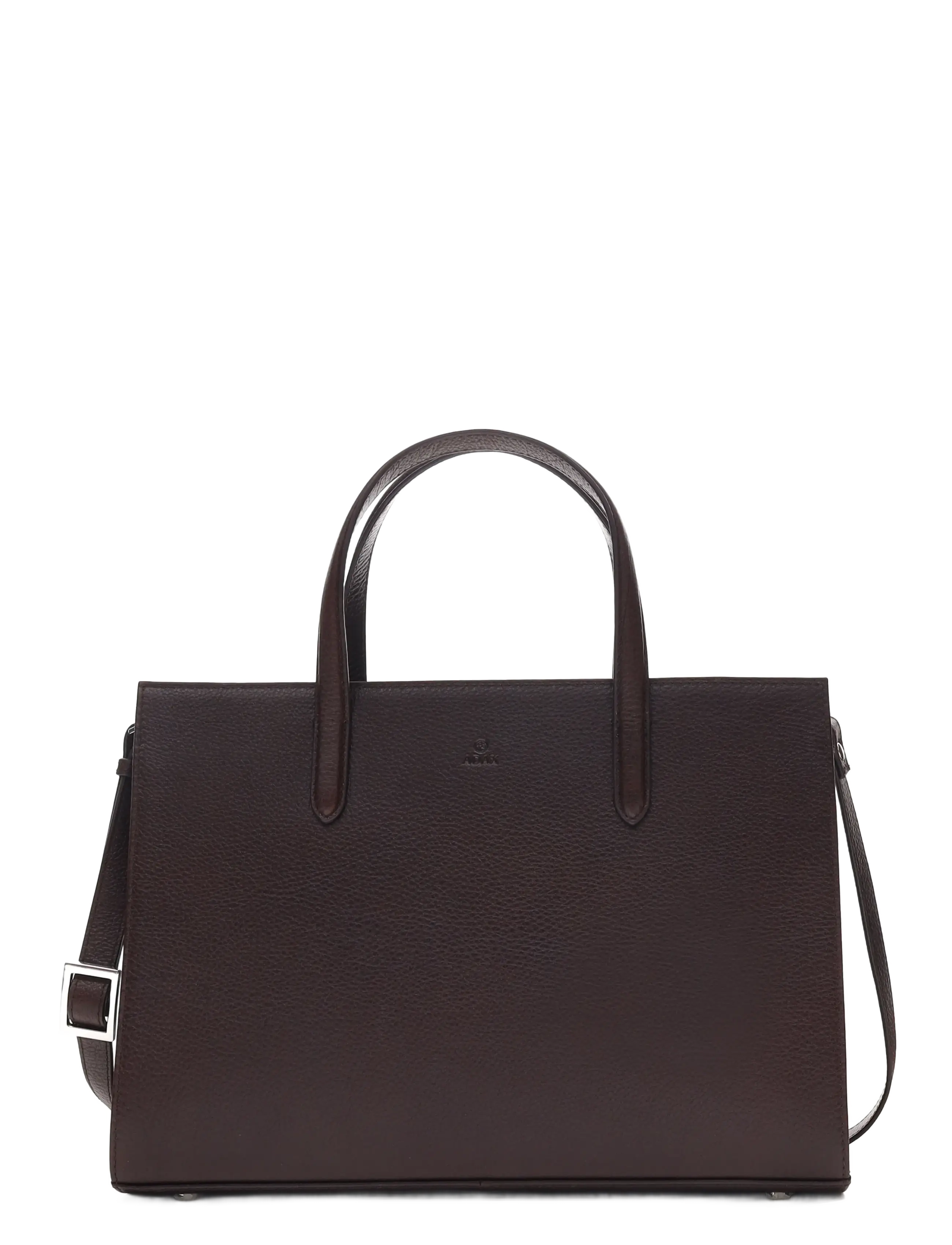 Adax Cormorano Handbag Aline, Kvinder, Tote Håndtaske, Brun, Str: ONE SIZE