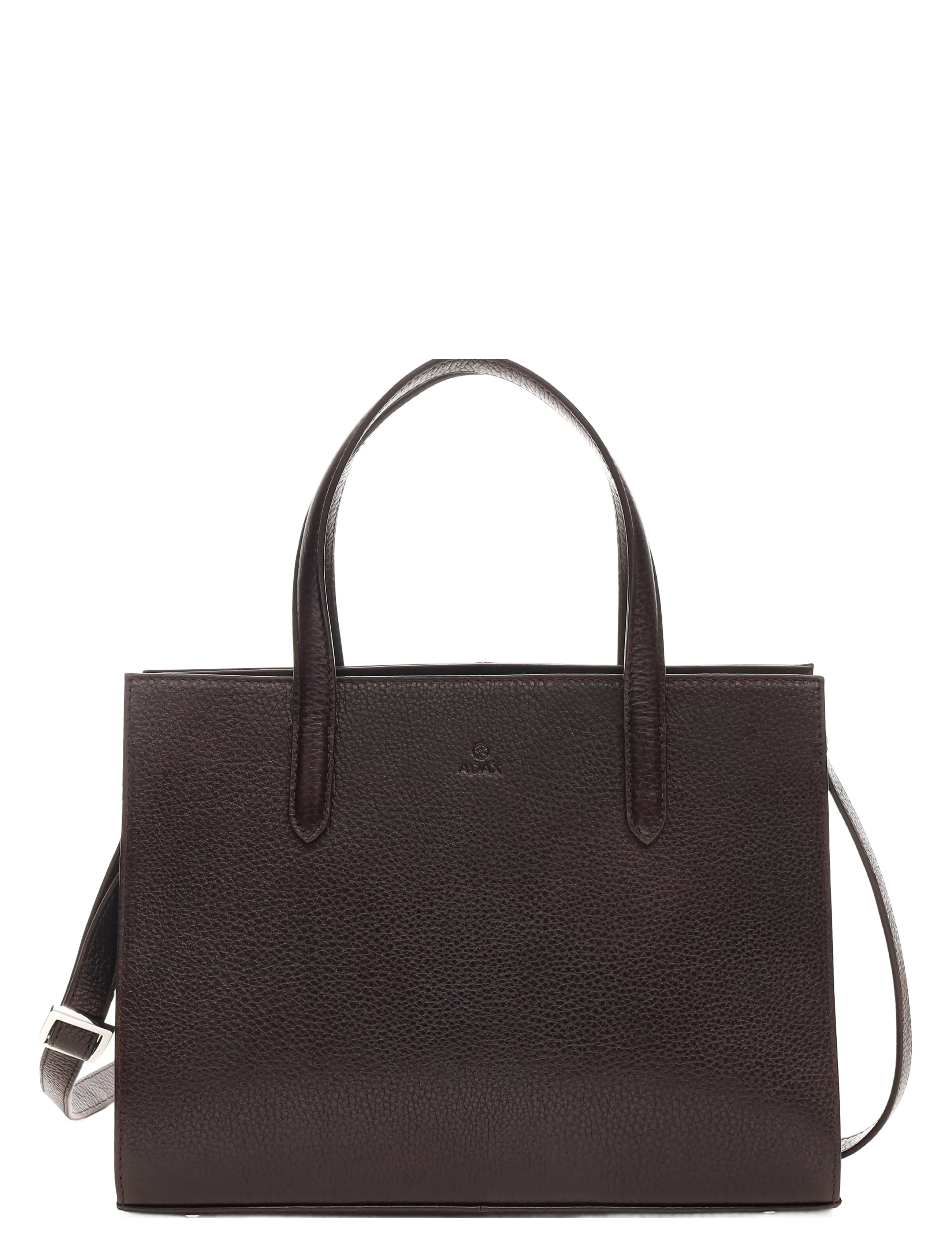 Adax Cormorano handbag Elea - Skuldertasker - CHOCOLATE / brown