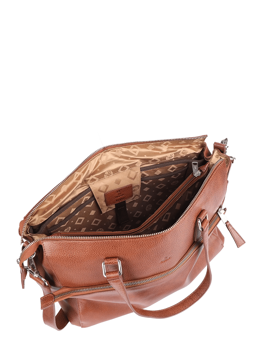 Adax - Napoli working bag Malika 14" - caramel - 4