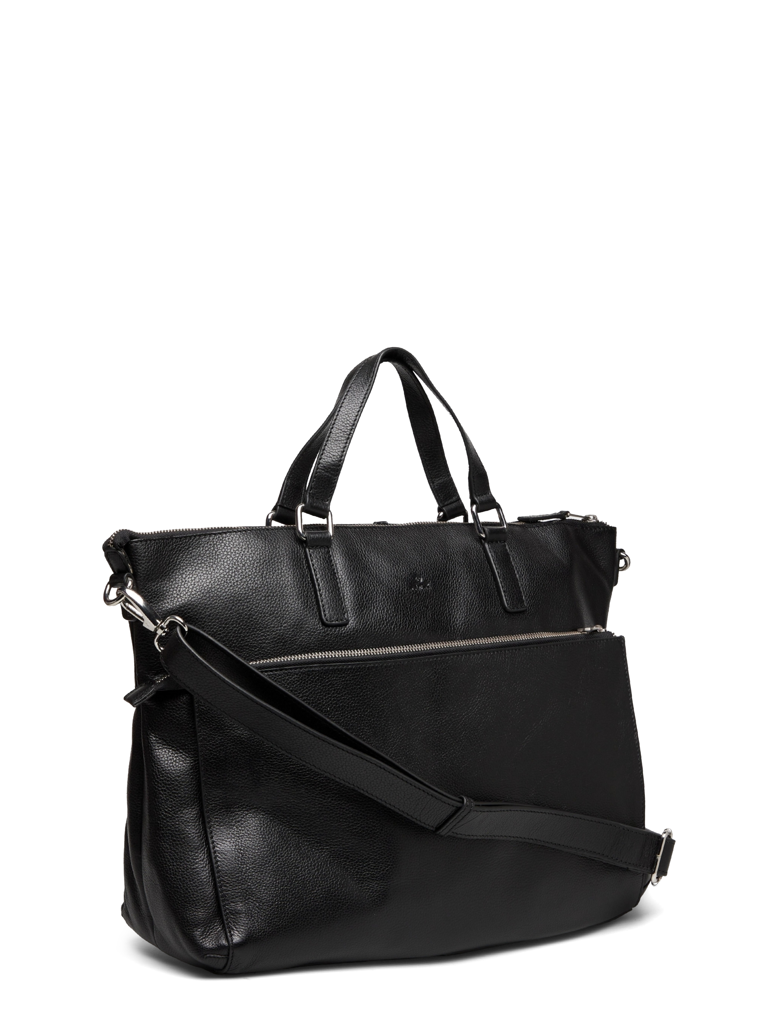 Adax - Napoli working bag Sasha 17" - vinsældir í tísku - black - 2