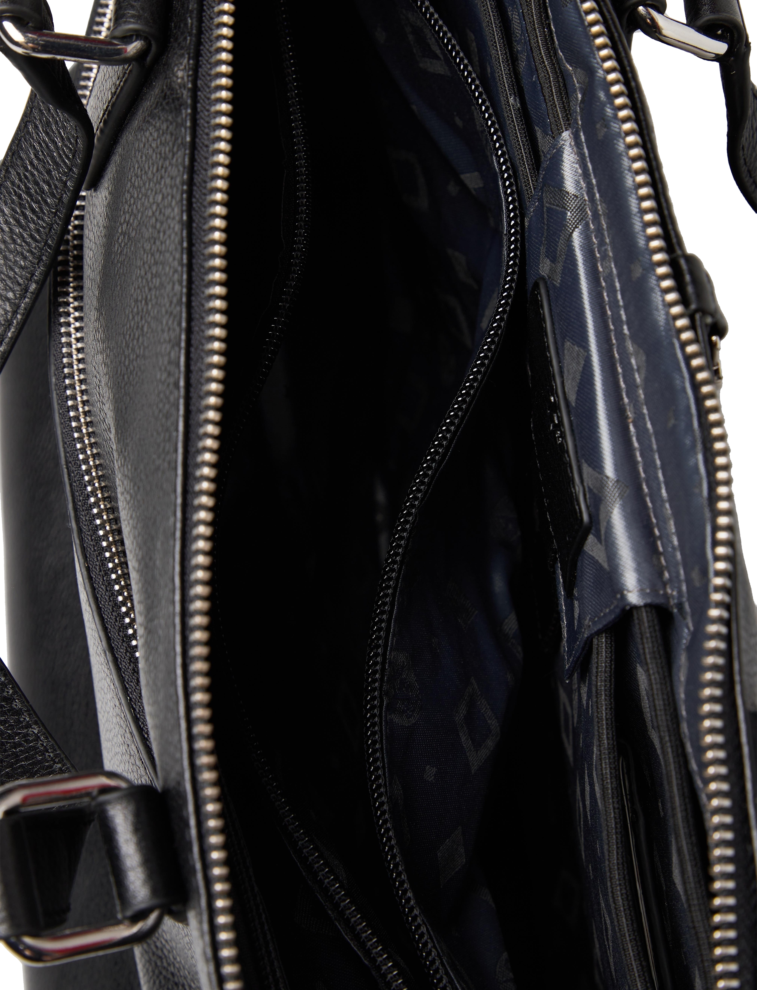 Adax - Napoli working bag Sasha 17" - vinsældir í tísku - black - 4