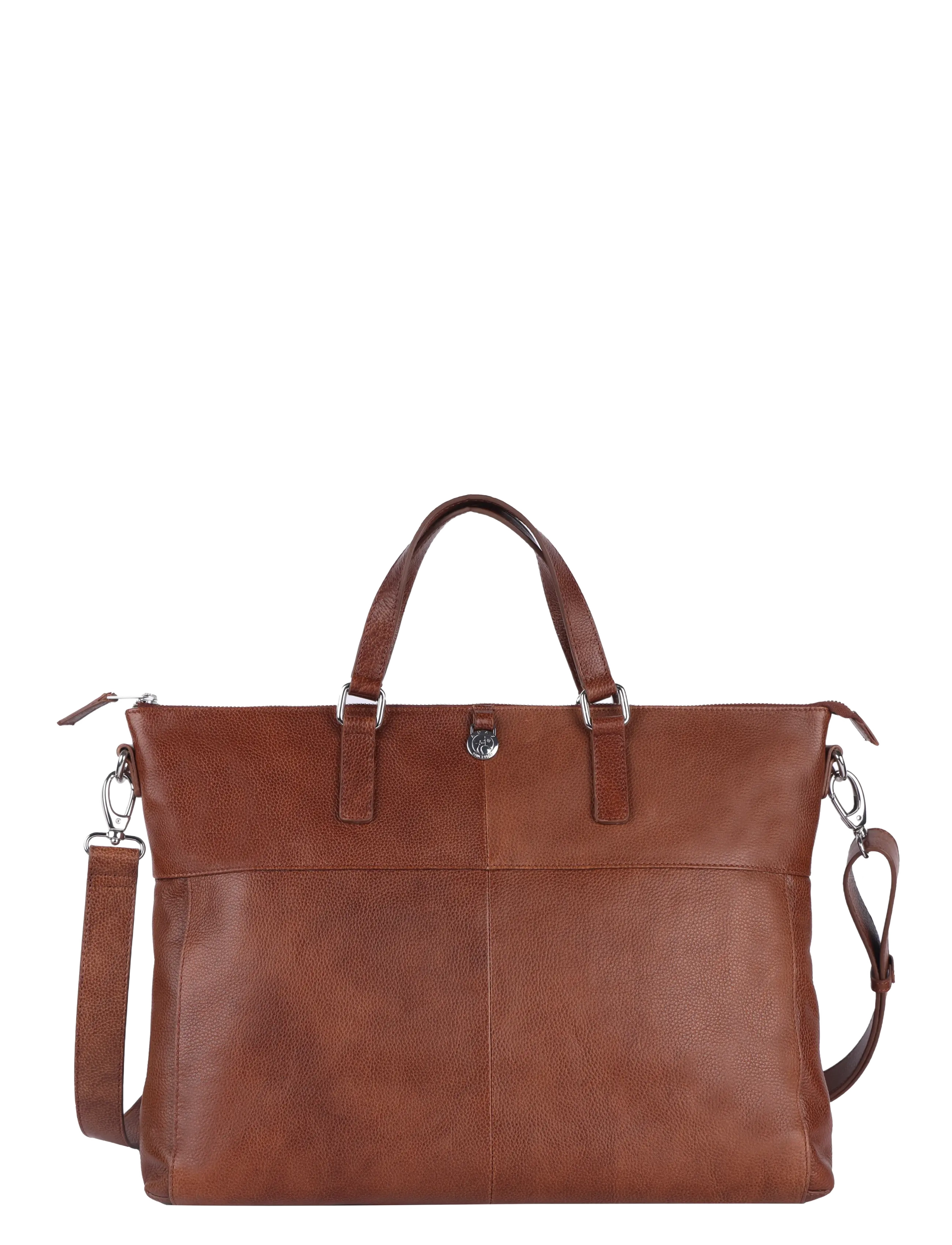 Adax - Napoli working bag Sasha 17" - fashion trends - caramel - 1