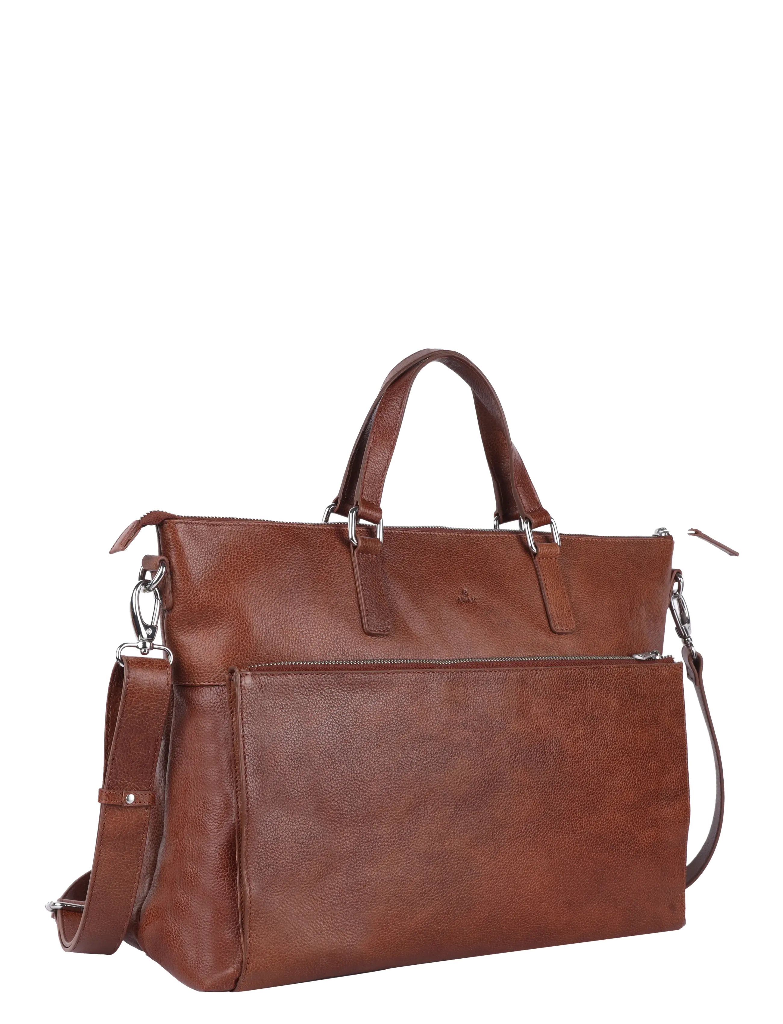 Adax - Napoli working bag Sasha 17" - fashion trends - caramel - 2