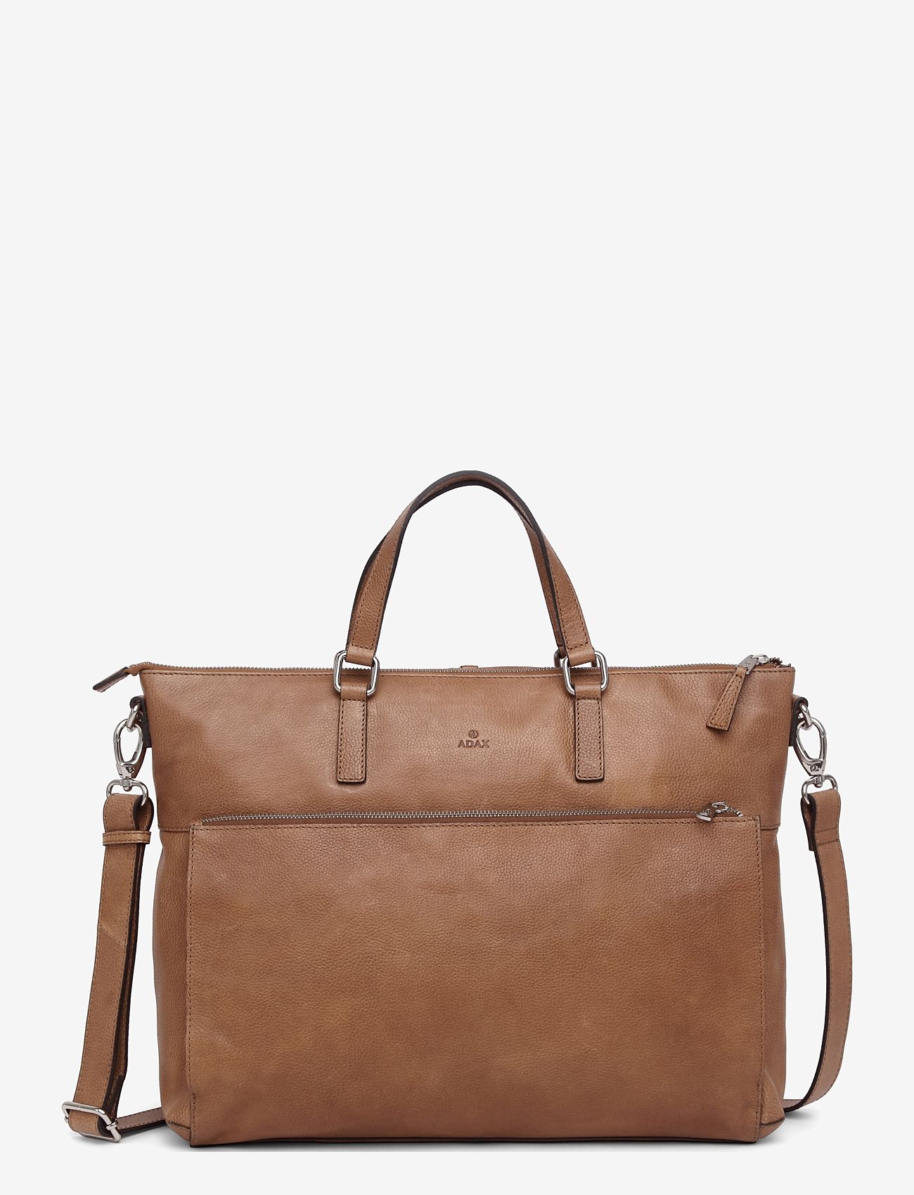 Adax - Napoli working bag Sasha 17" - muotitrendit - cognac - 1
