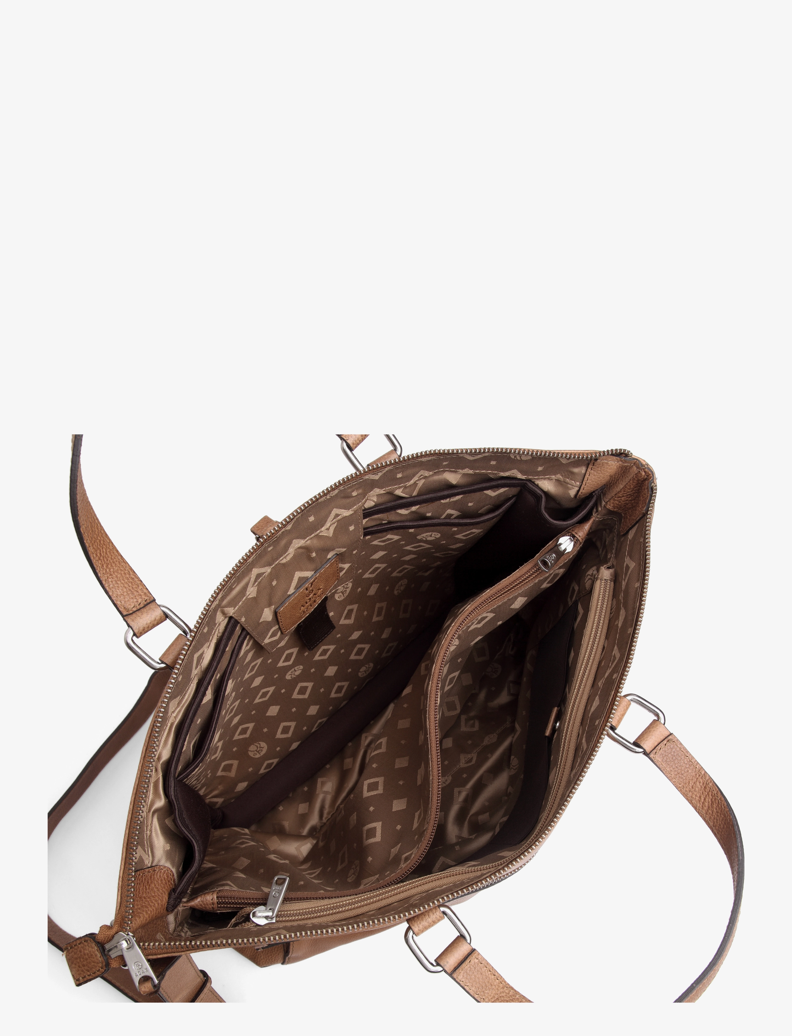 Adax - Napoli working bag Sasha 17" - fashion trends - cognac - 2