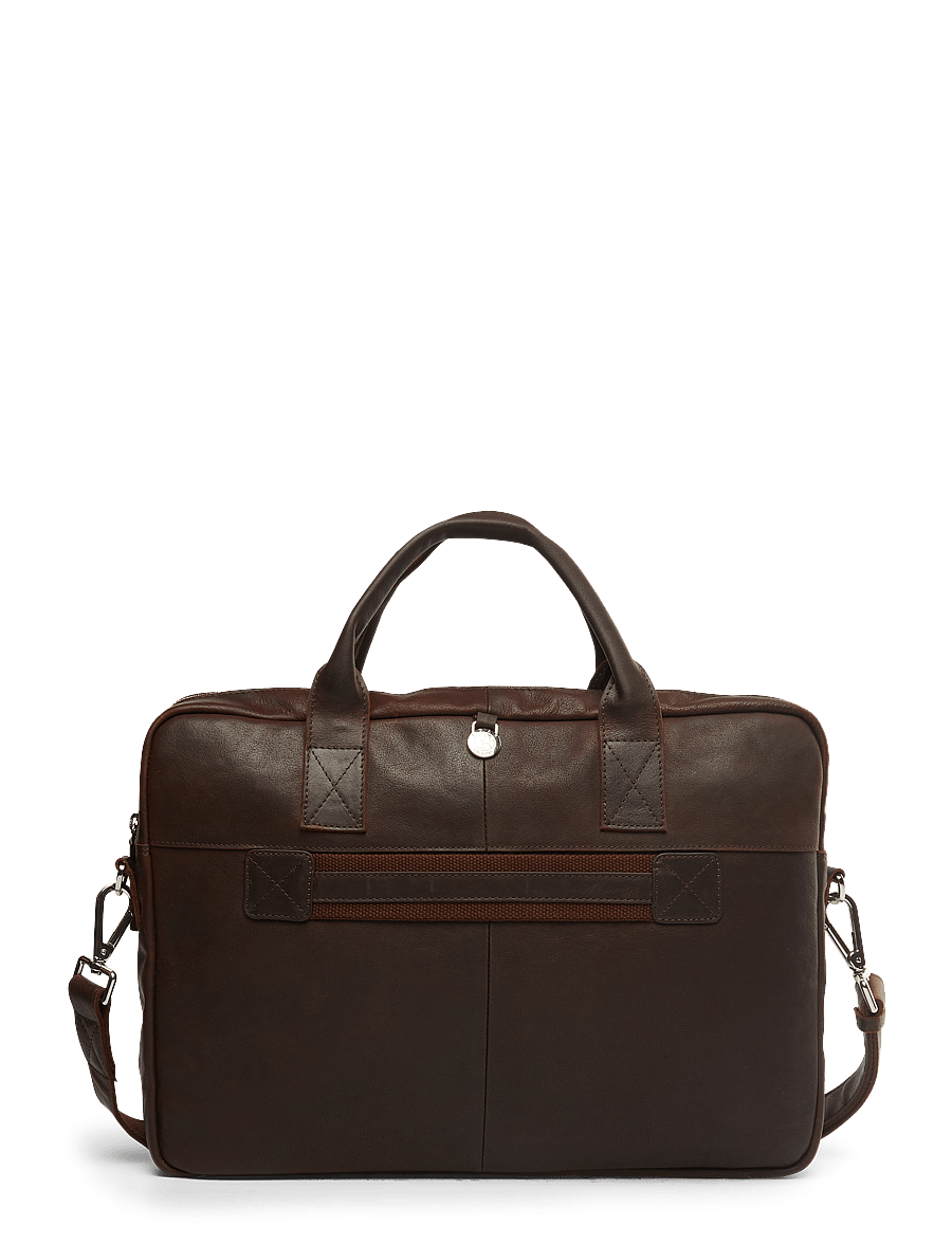 Adax - Catania briefcase Tobias 15,6' - computertasker - dark brown - 2