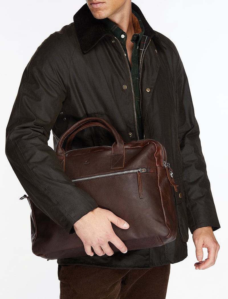 Adax - Catania briefcase Axel 15,6' - laptoptaschen - dark brown - 0