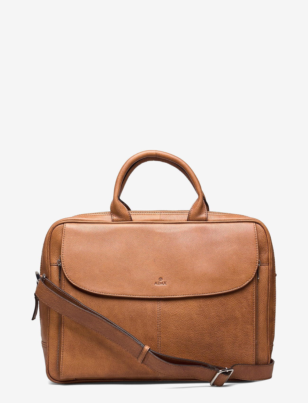 Adax - Napoli working bag Raquel 14' - cognac - 0