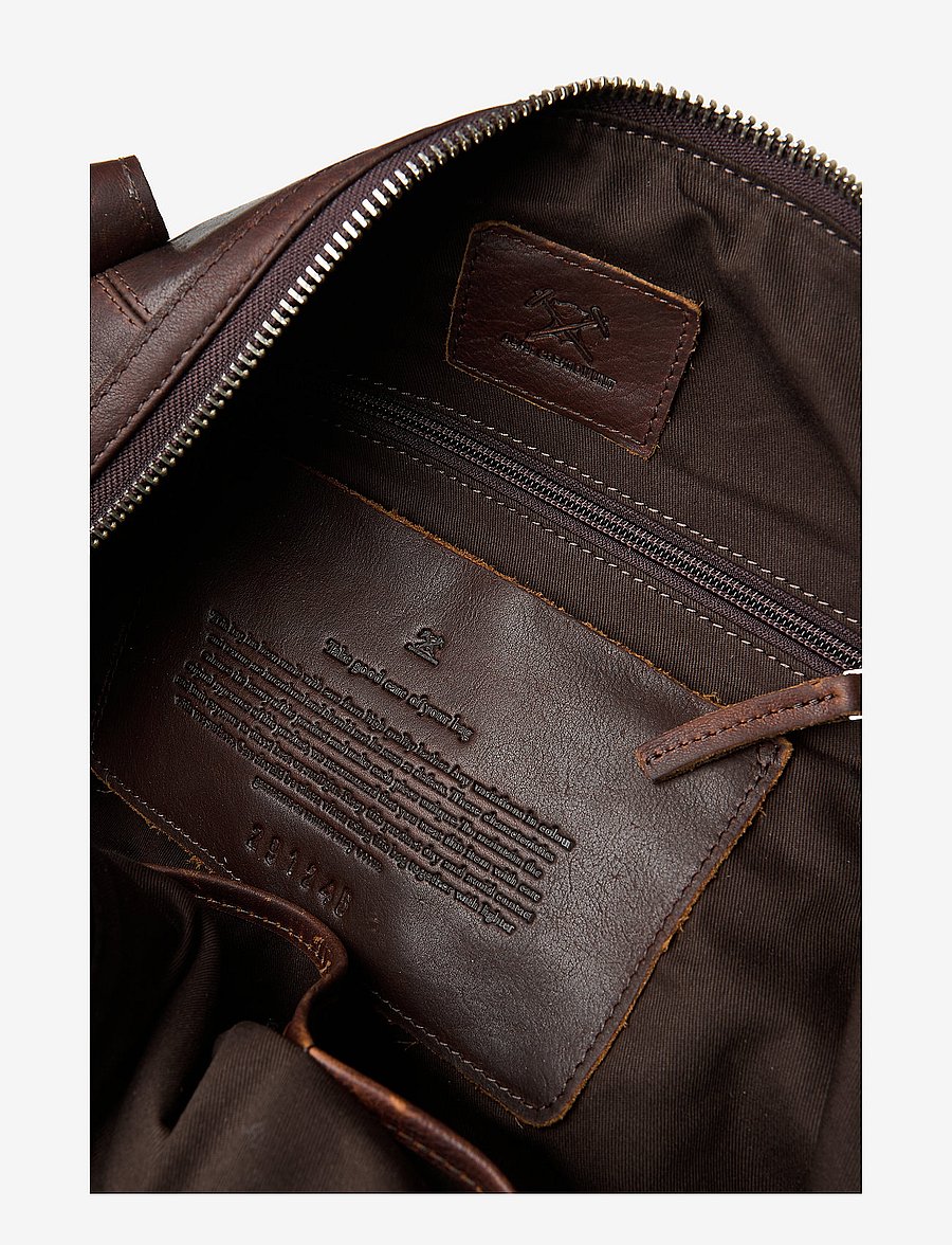 Adax - Catania weekend bag Lasse - mode trends - dark brown - 3