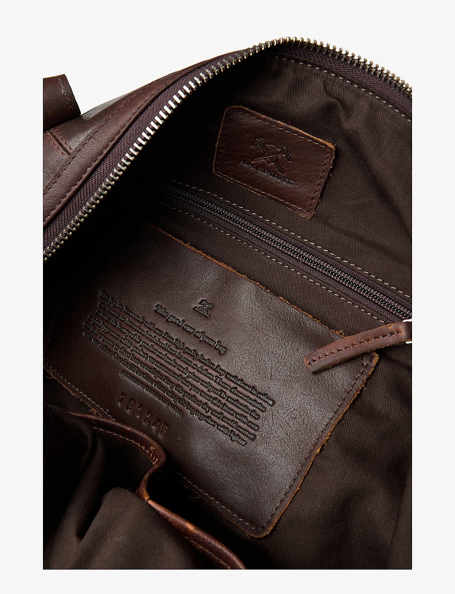 Adax - Catania weekend bag Lasse - fashion trends - dark brown - 4
