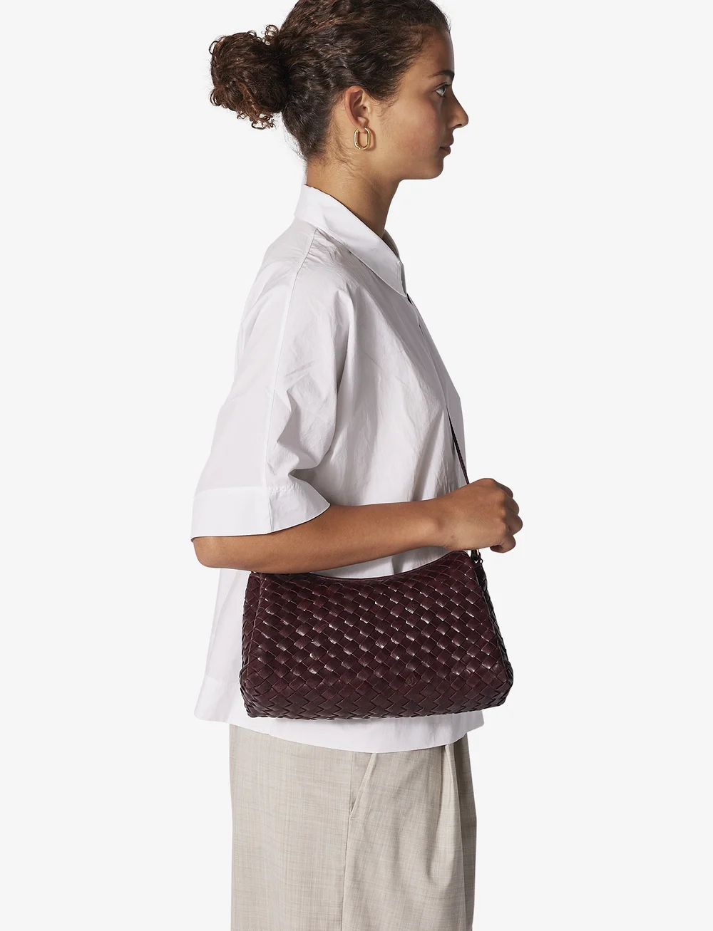 Adax - Salerno shoulder bag Eleonora - speciella tillfällen - barolo - 0