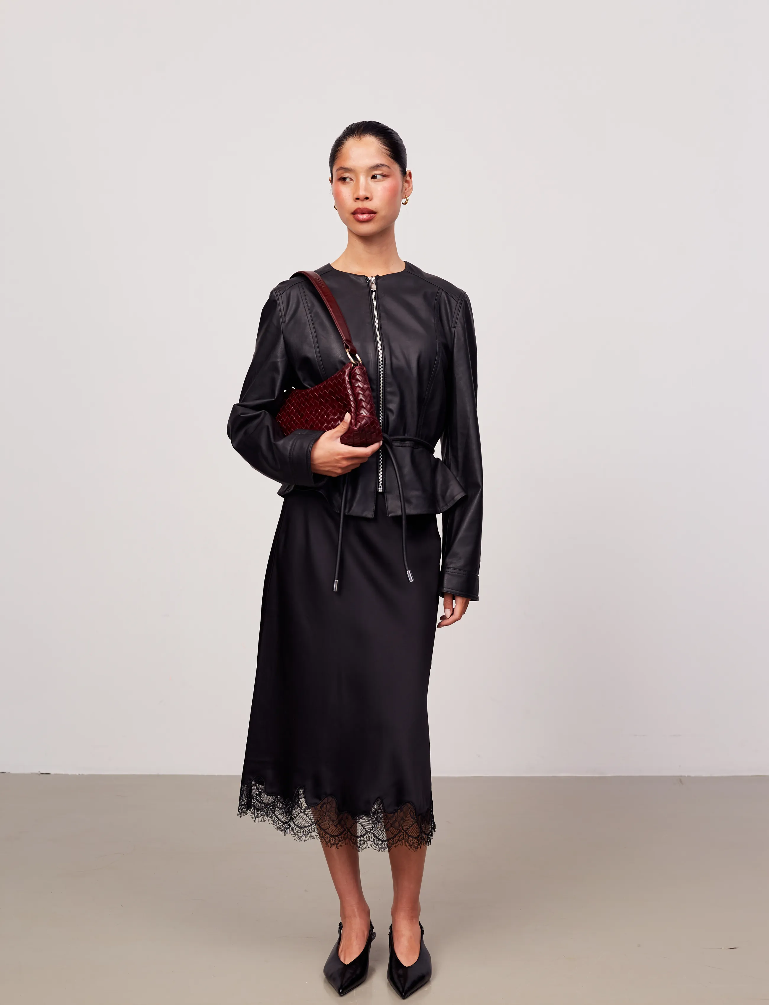 Adax - Salerno shoulder bag Eleonora - modetrender - barolo - 0