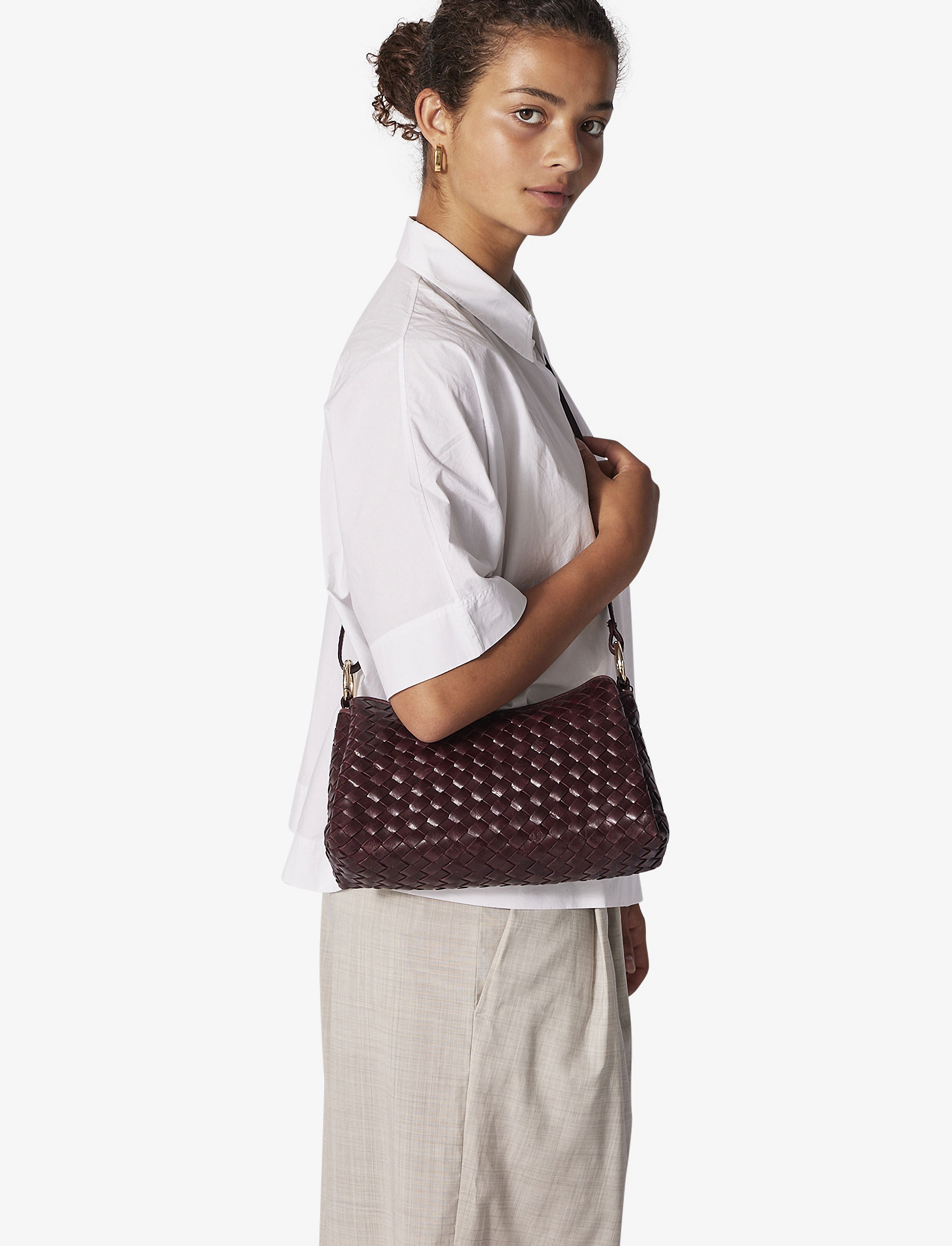 Adax - Salerno shoulder bag Eleonora - mode trends - barolo - 5