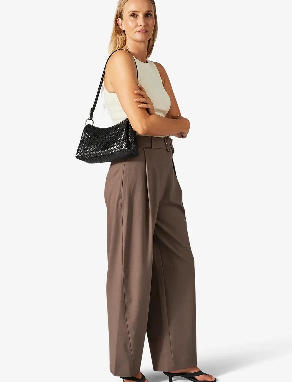 Adax - Salerno shoulder bag Eleonora - besondere anlässe - black - 5