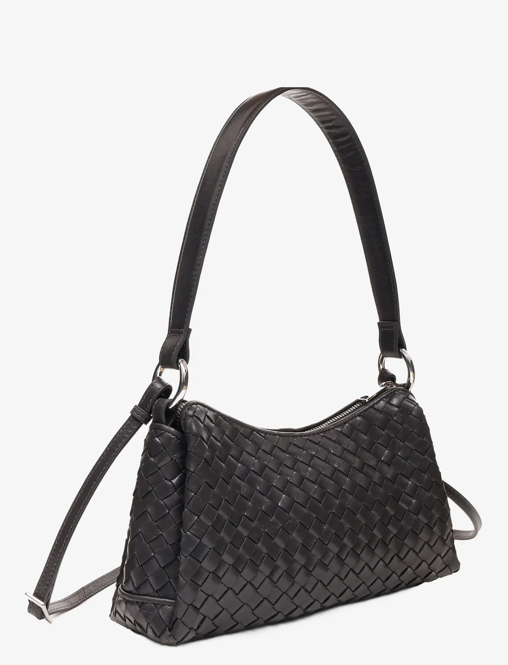 Adax - Salerno shoulder bag Eleonora - speciella tillfällen - charcoal - 3