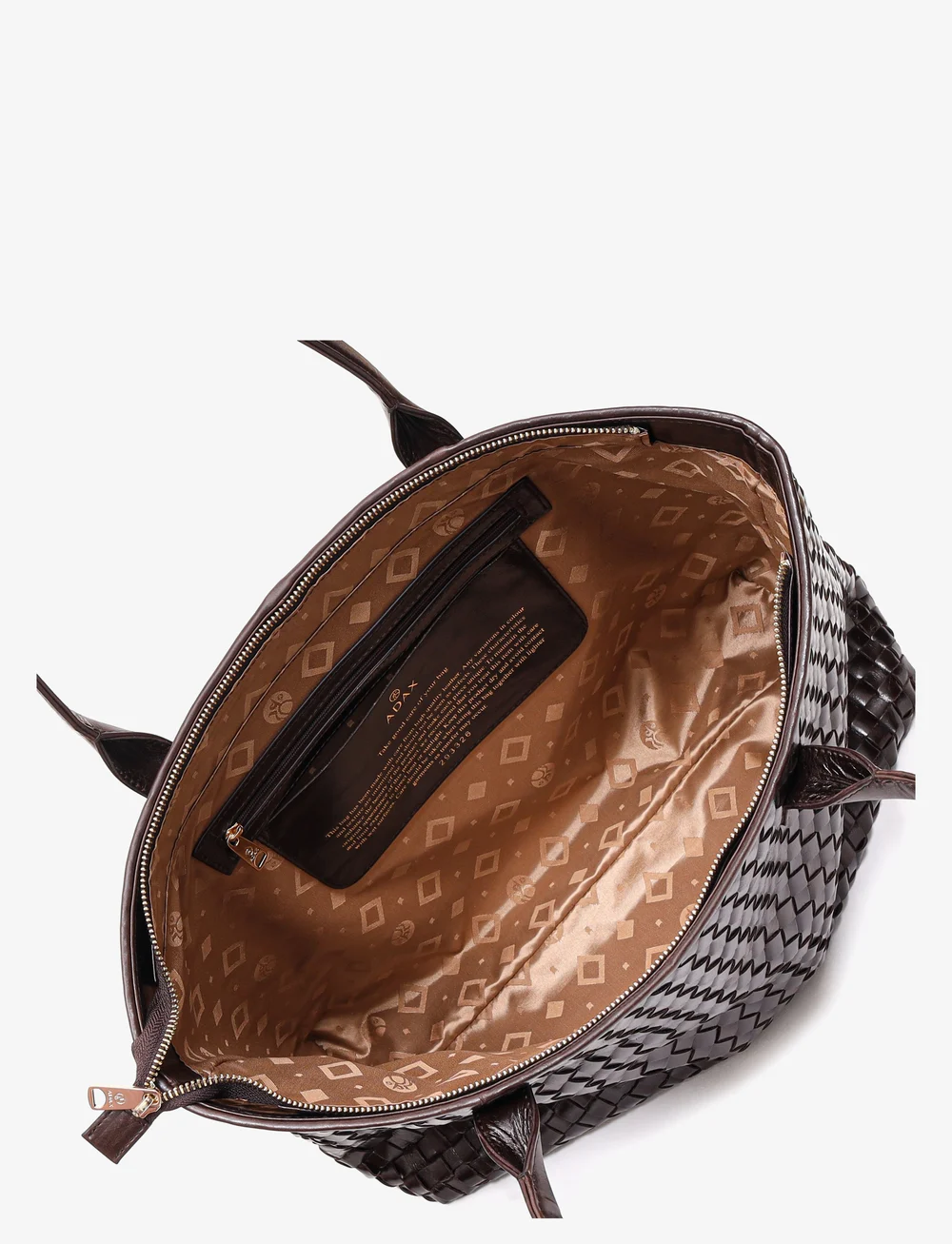 Adax - Salerno handbag Roberta - shoppere - dark brown - 4
