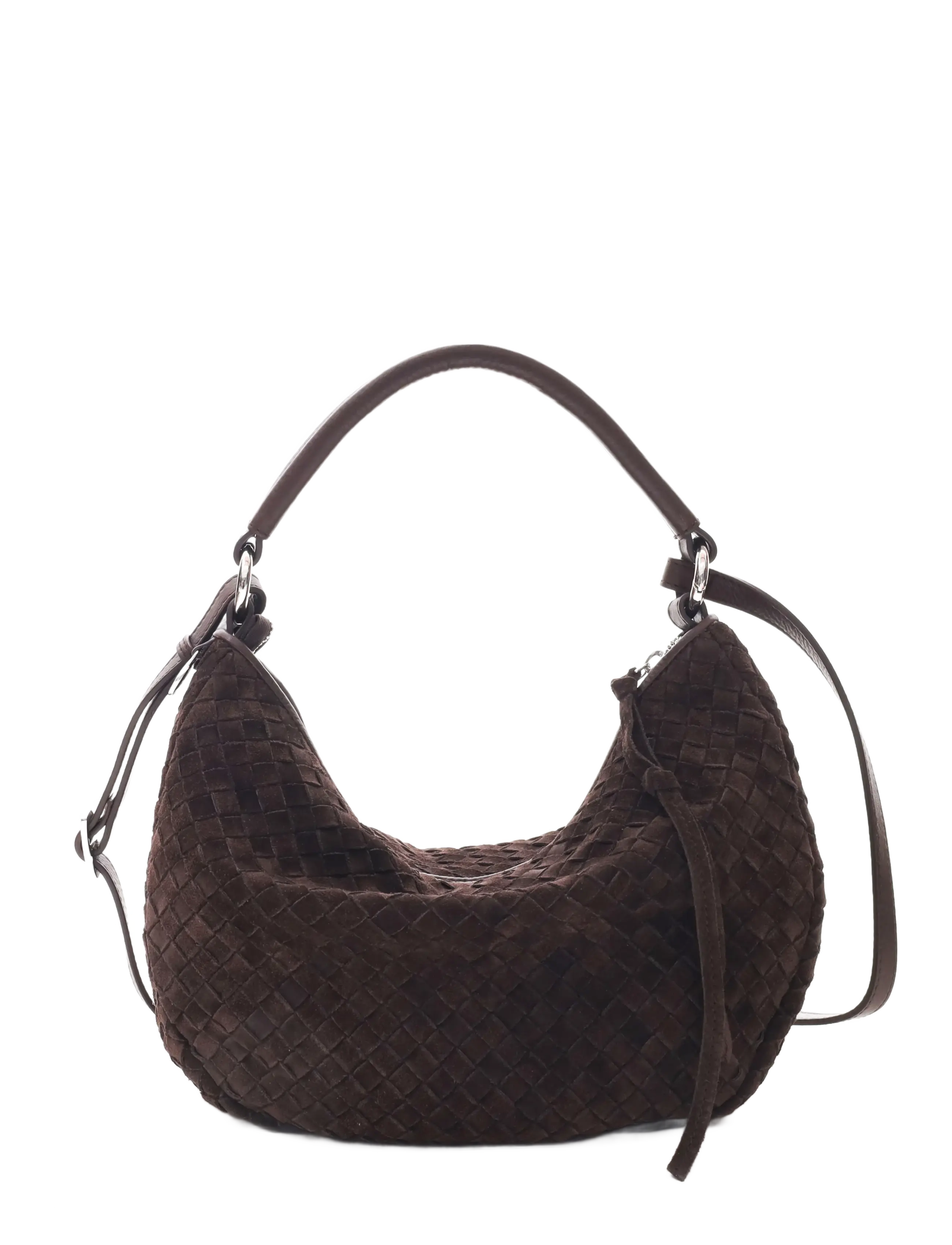Adax Rozzano Marlin braided - Taschen - DARK BROWN / brown