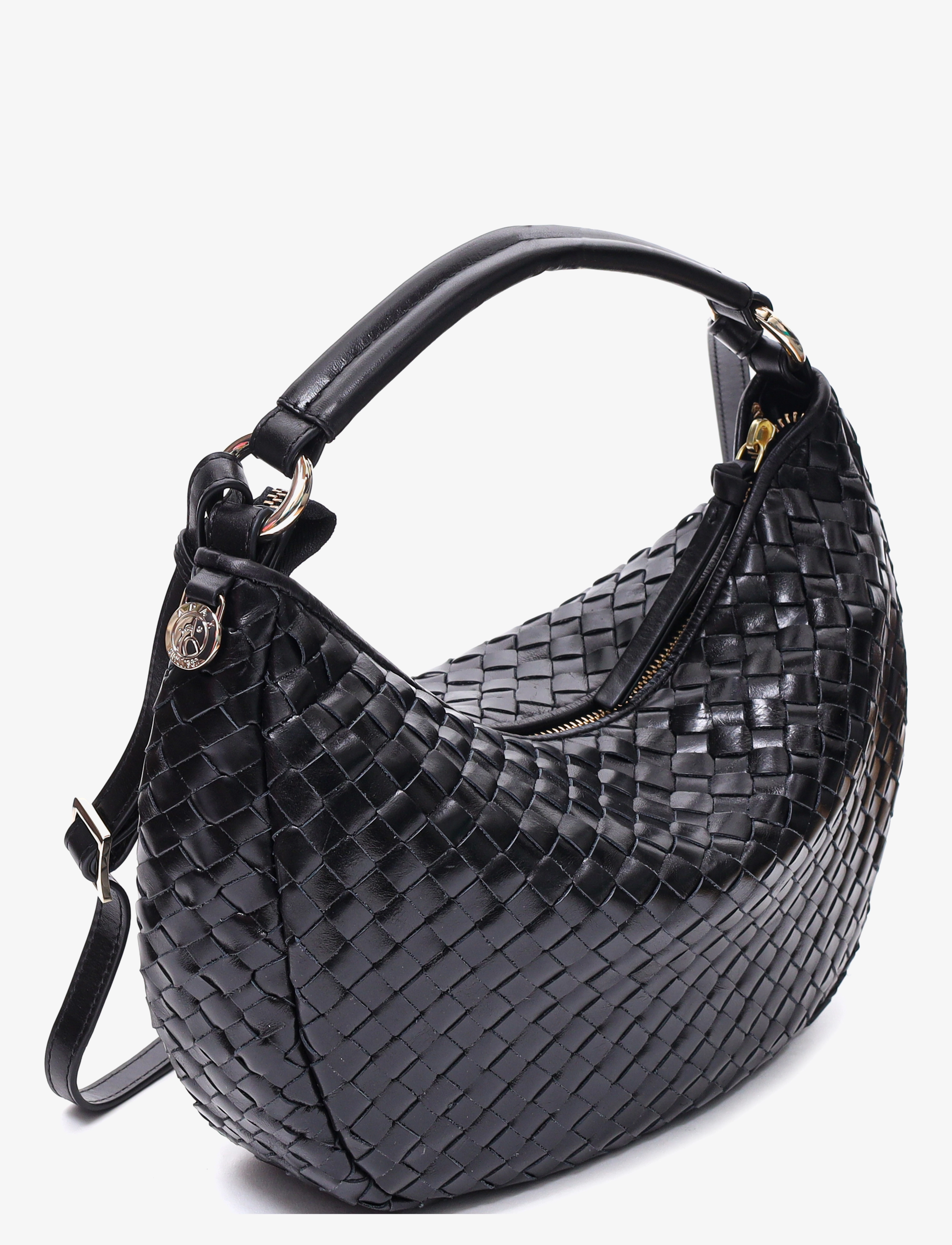 Adax - Salerno shoulder bag Marlin - modetrends - black - 2