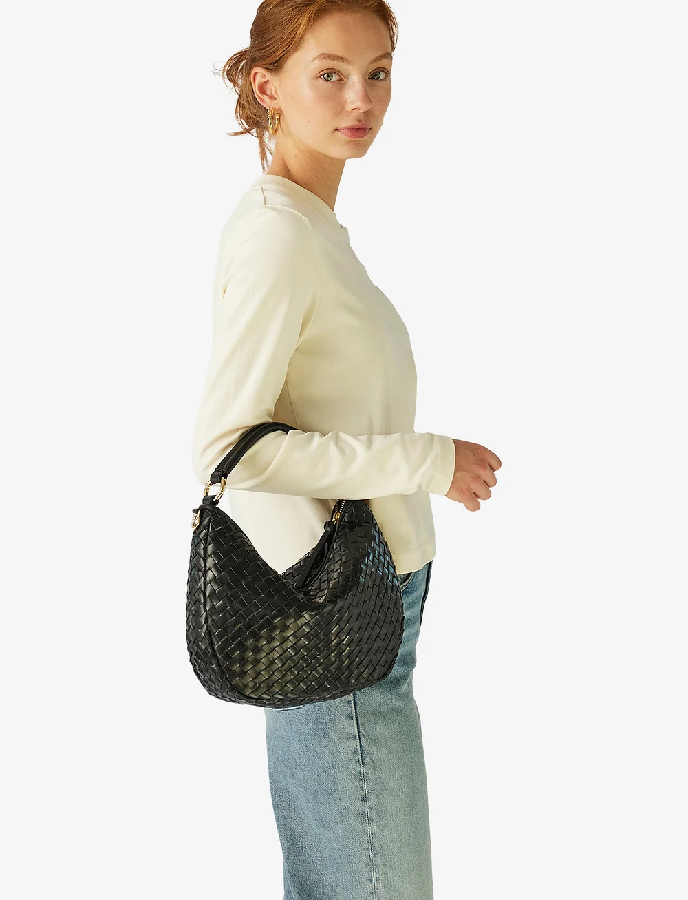 Adax - Salerno shoulder bag Marlin - besondere anlässe - black - 5