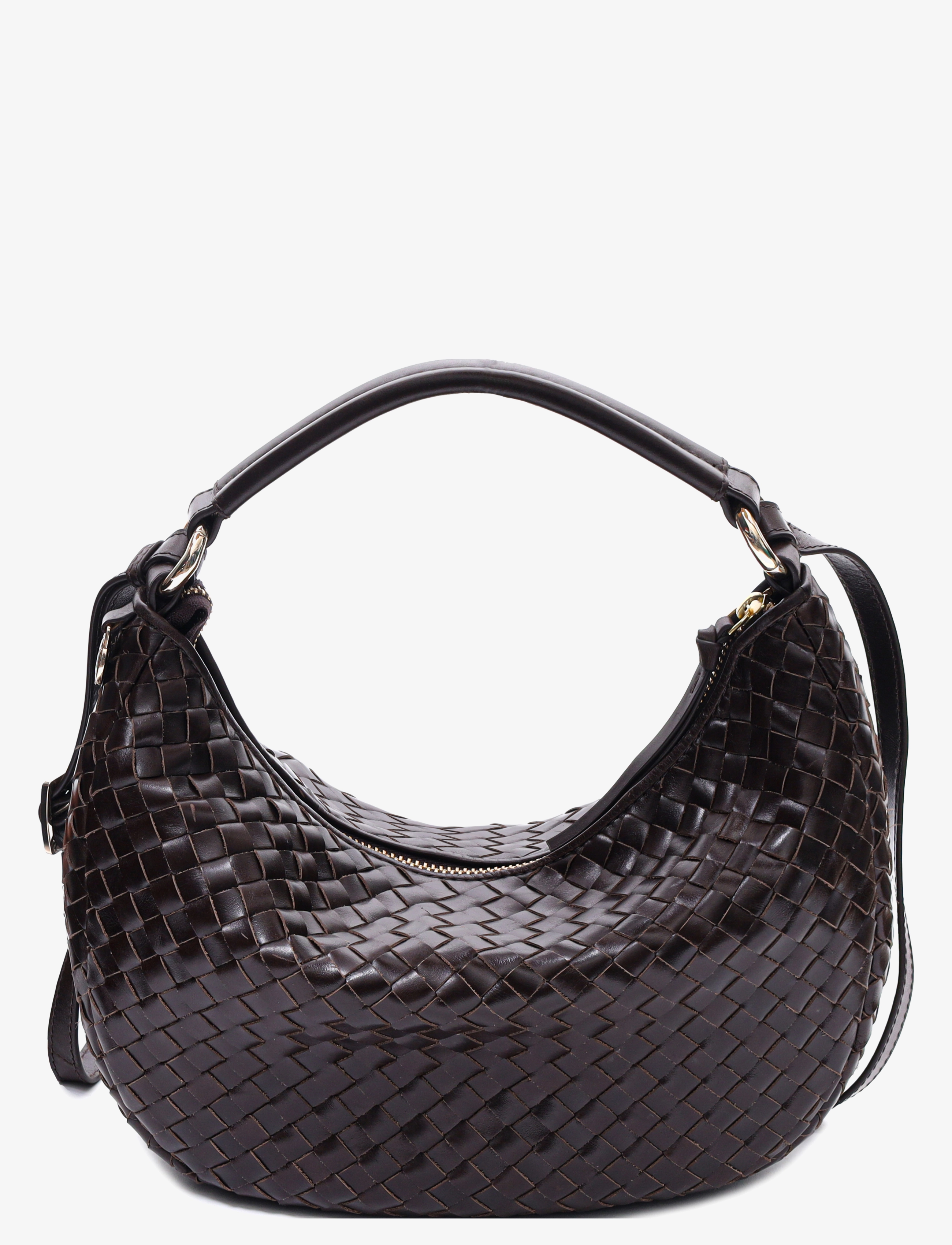 Adax - Salerno shoulder bag Marlin - muotitrendit - dark brown - 1