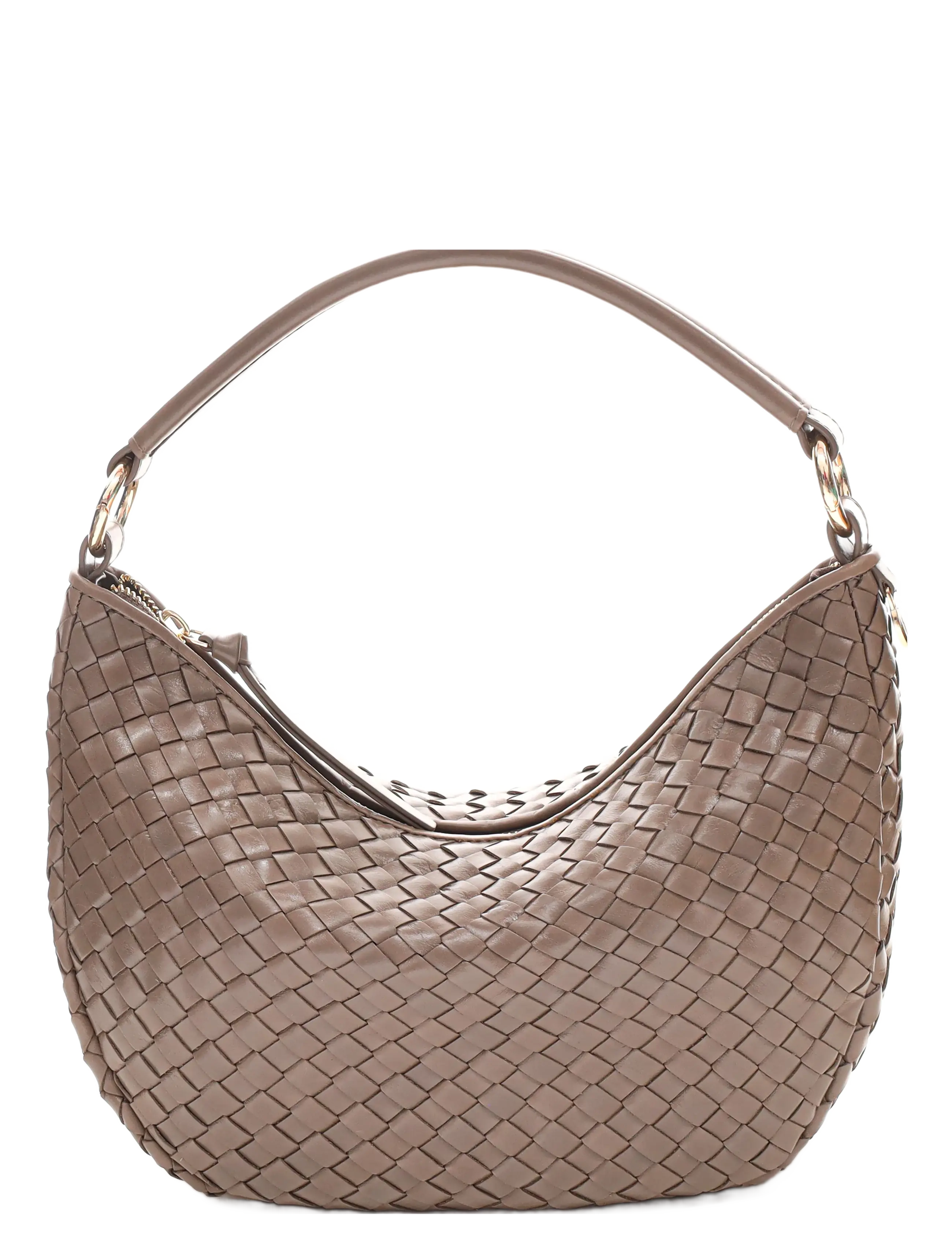 ADAX Salerno Schulter Tasche Marlin Braun - One Size - Damen