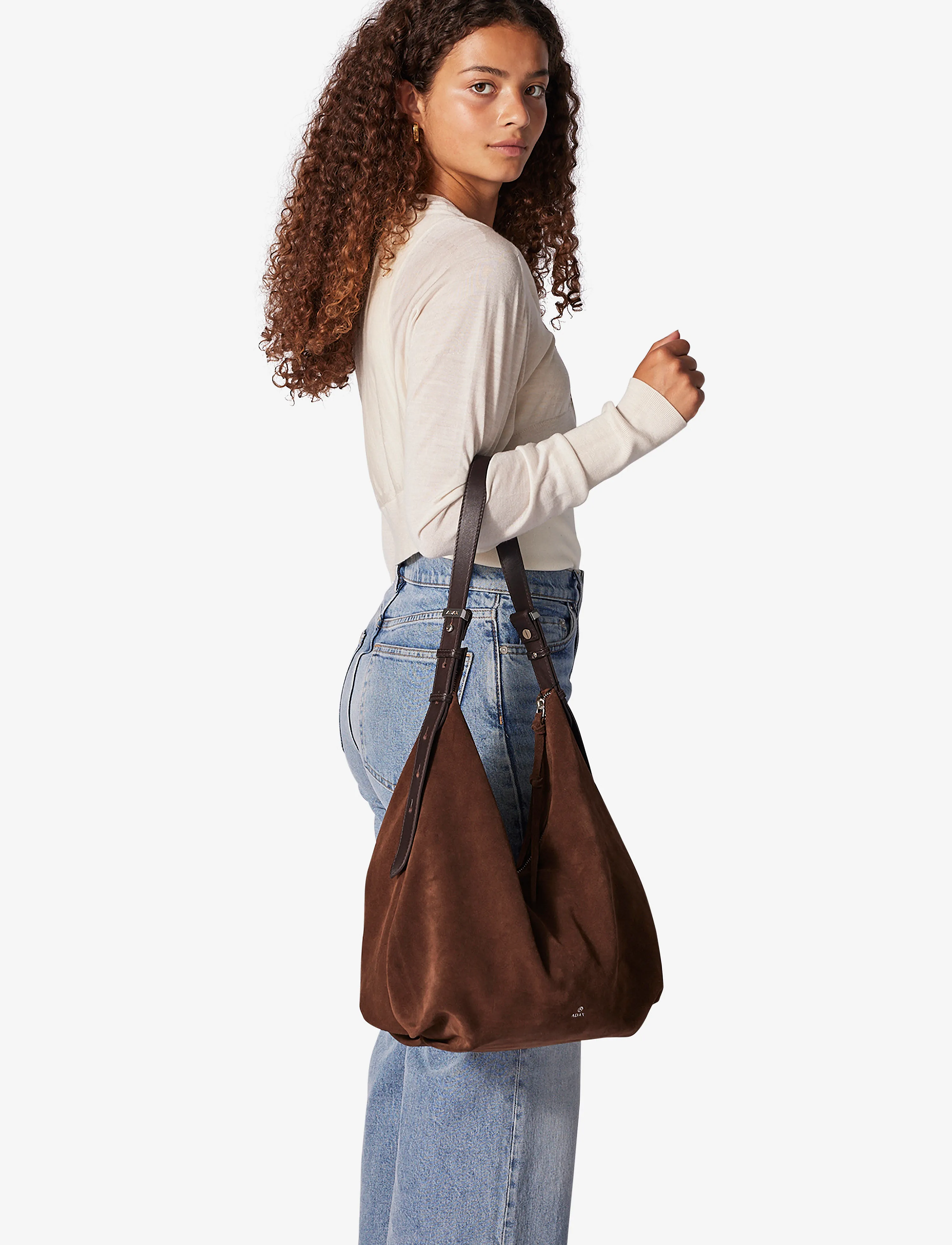 Adax Rozzano Mindy Plain, One Size, Brown, Tasker > Små Skuldertasker-Crossbody-Tasker, Dame