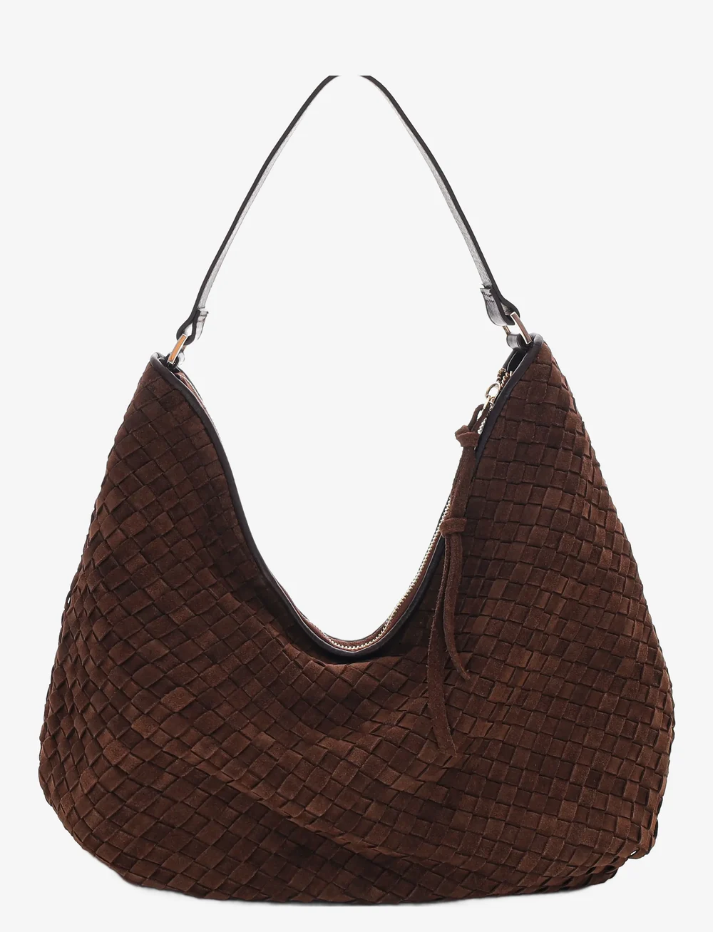 Adax - Rozzano Mindy braided - shoppingväskor - chocolate - 2