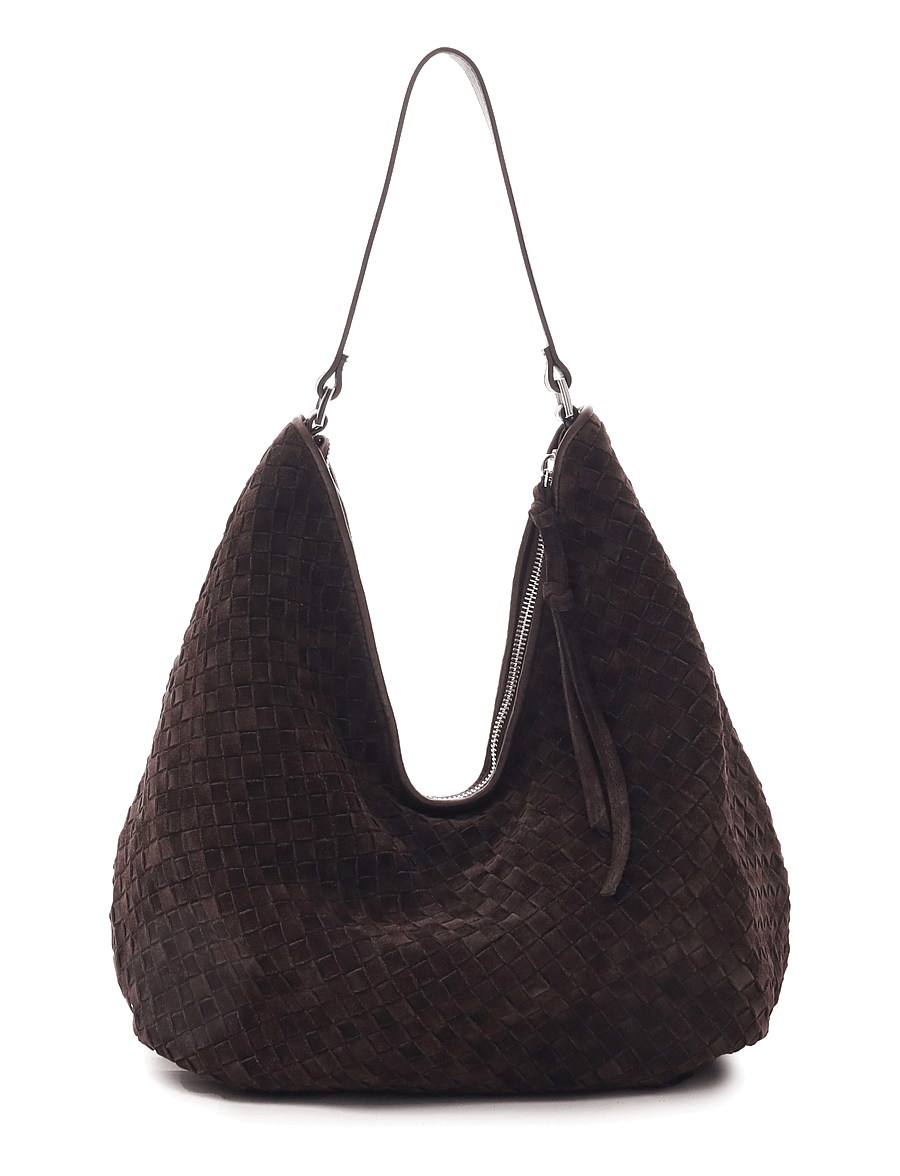 Adax - Rozzano Mindy braided - shoppers - dark brown - 1