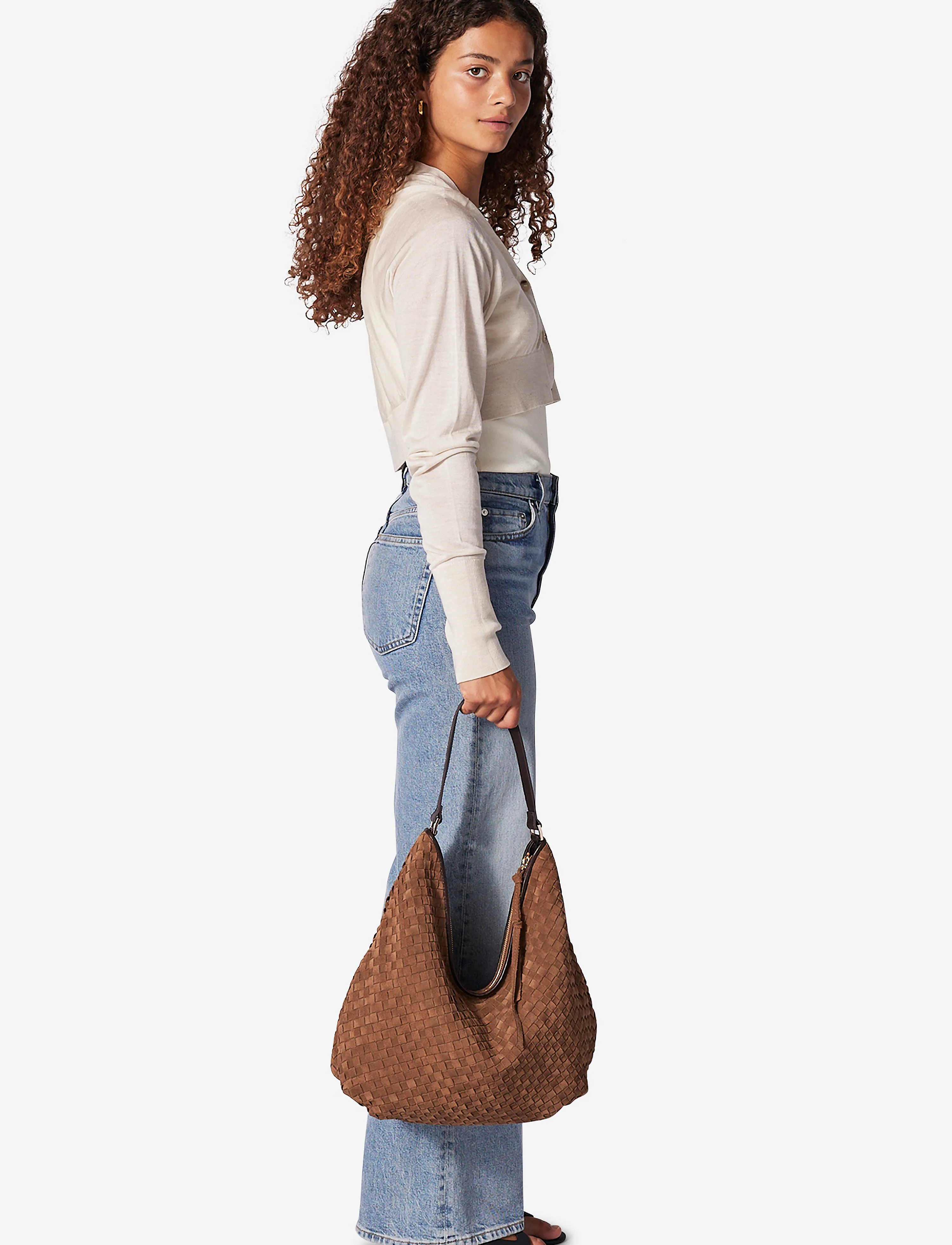 Adax Rozzano Mindy braided - Naistele - LATTE / brown