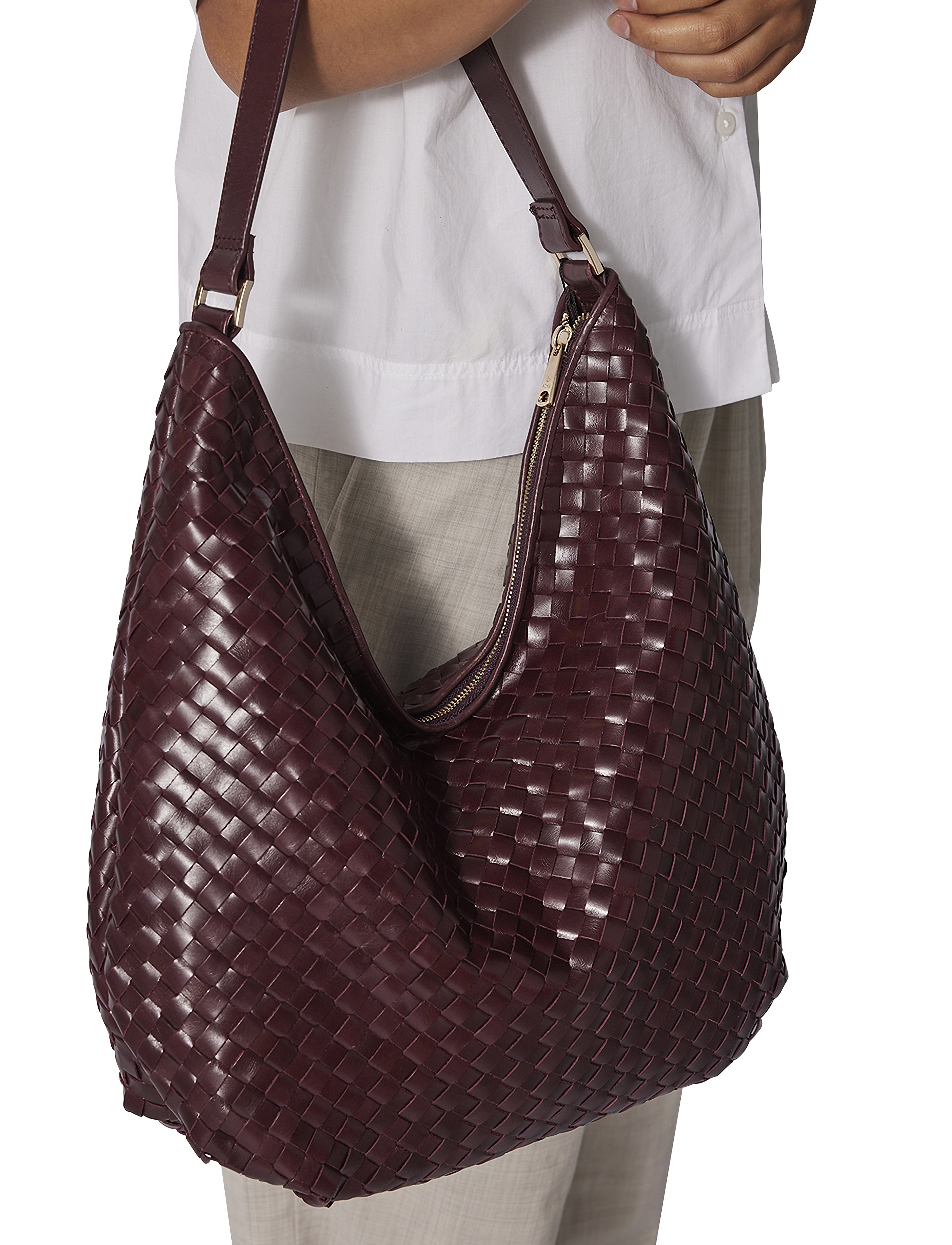Adax Salerno shoulder bag Mindy - Verjaardag - BAROLO / burgundy