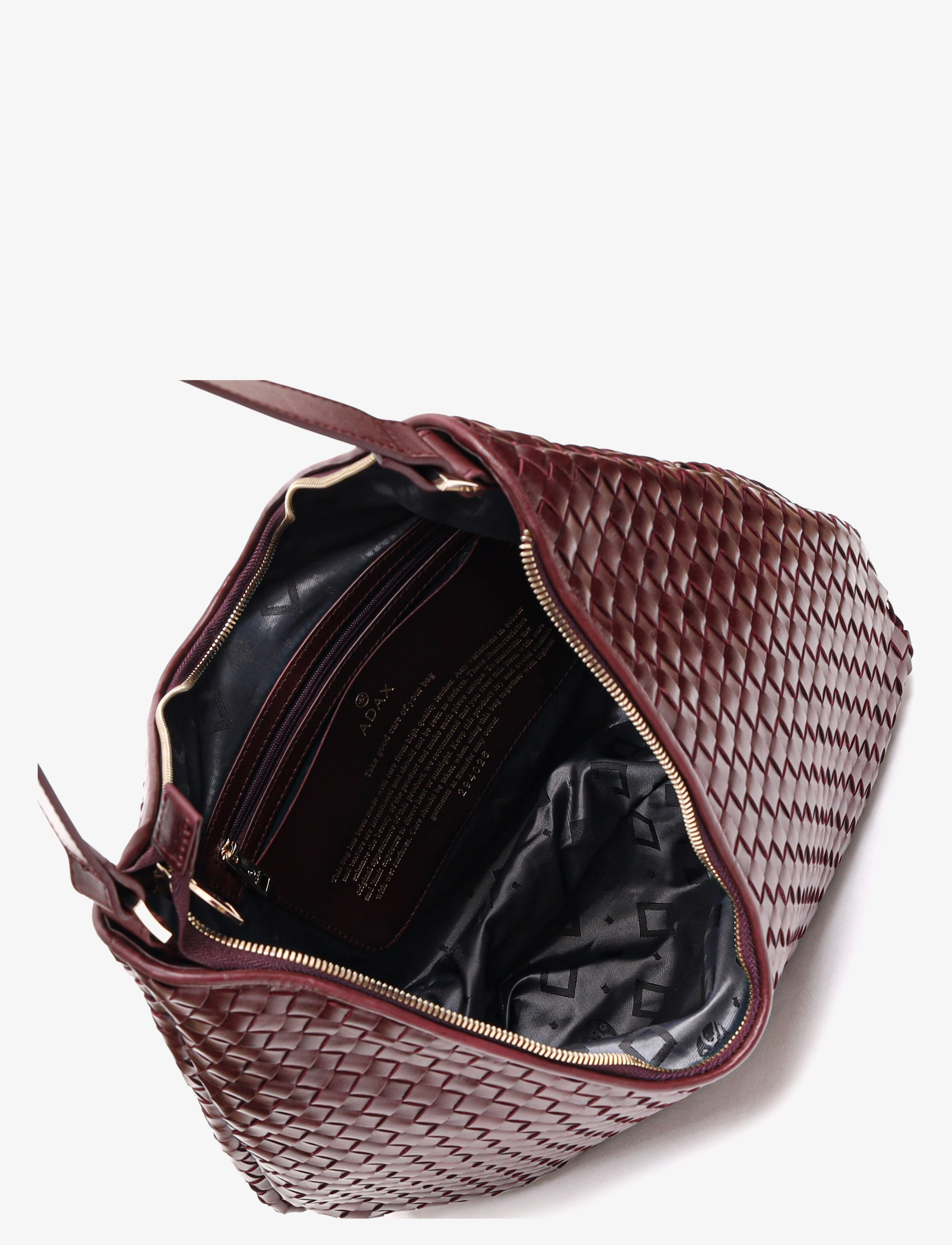 Adax - Salerno shoulder bag Mindy - cabas - barolo - 4