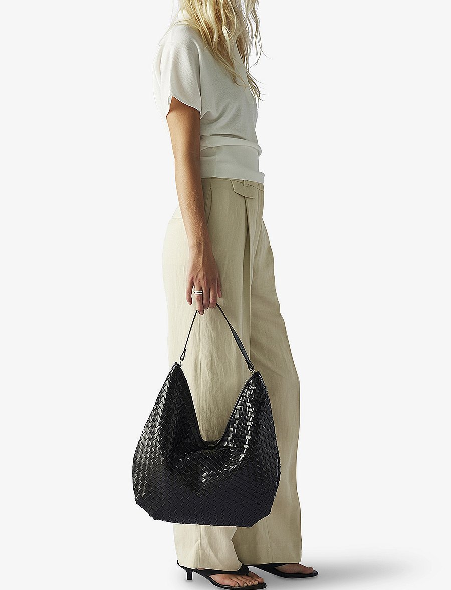 Adax - Salerno shoulder bag Mindy - shoppingväskor - black - 5