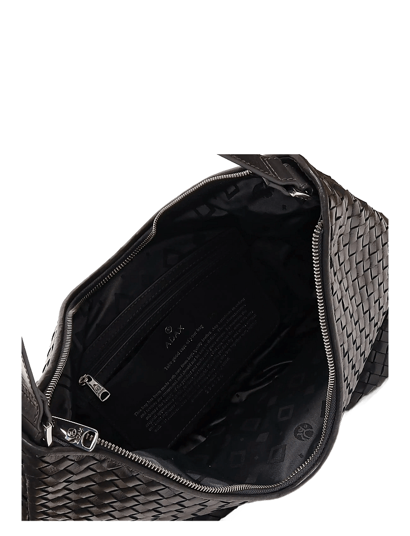 Adax - Salerno shoulder bag Mindy - shoppere - charcoal - 4