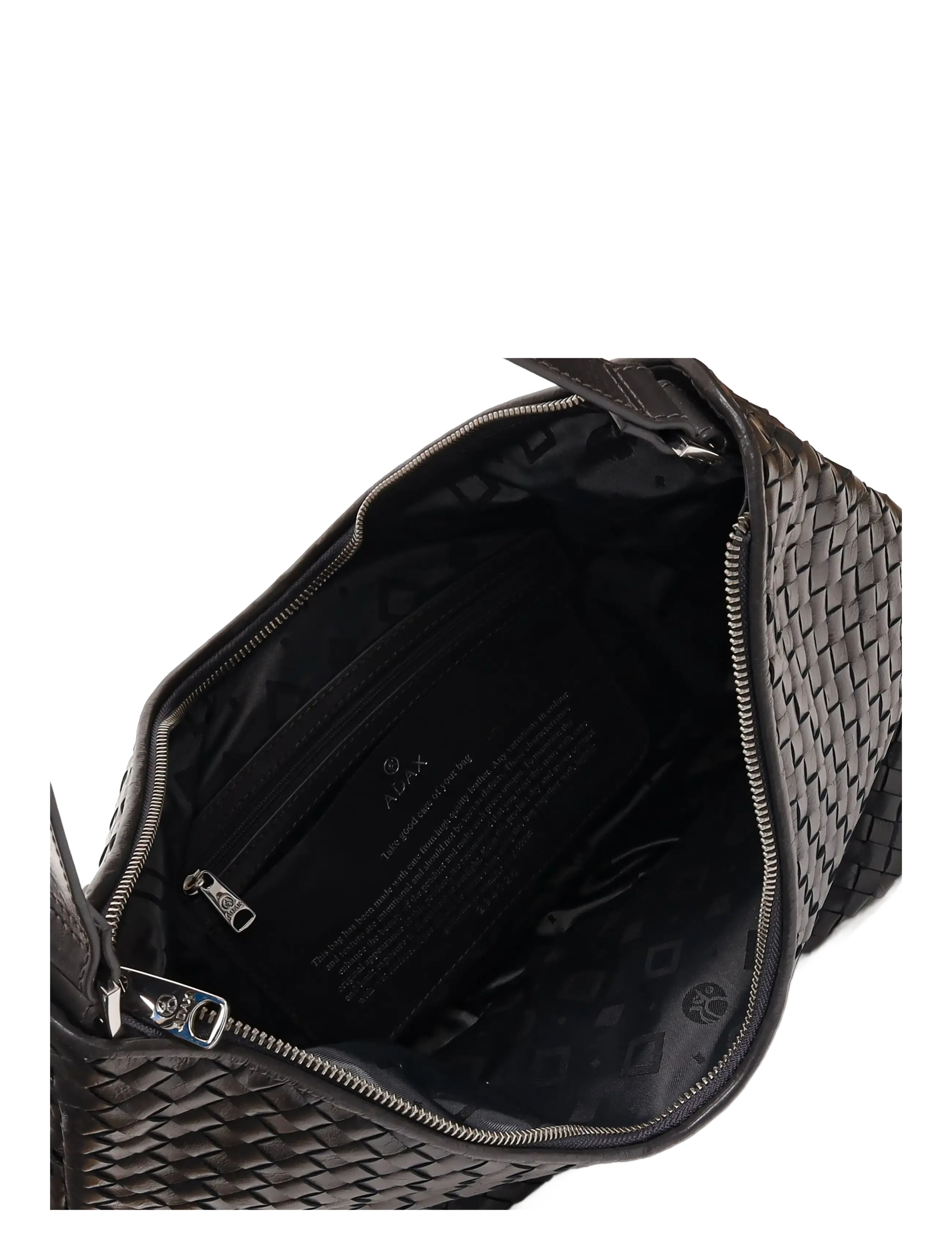 Adax - Salerno shoulder bag Mindy - shoppers - charcoal - 4