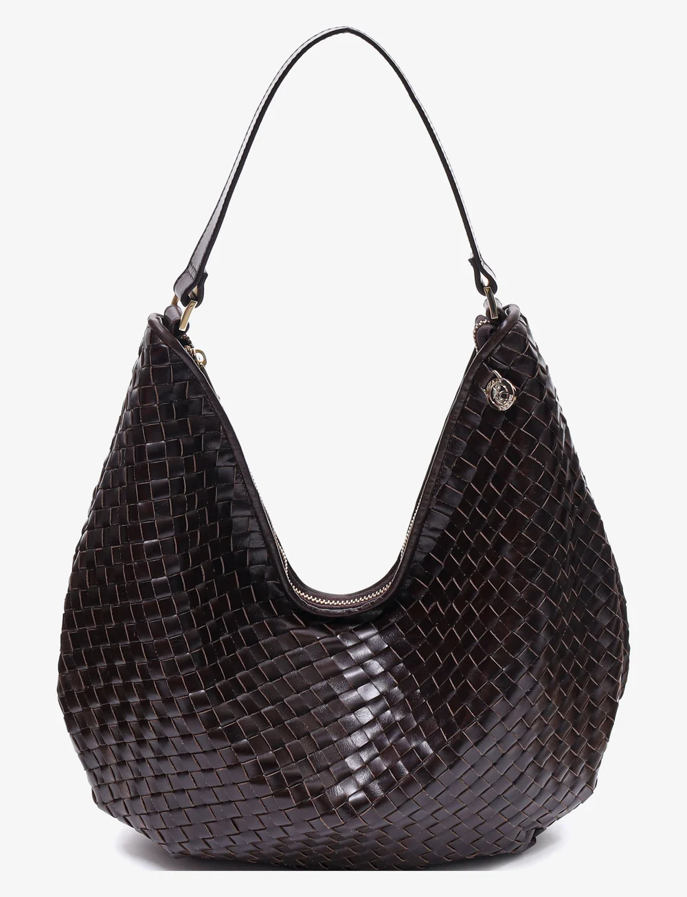 Adax - Salerno shoulder bag Mindy - shoppingväskor - dark brown - 3