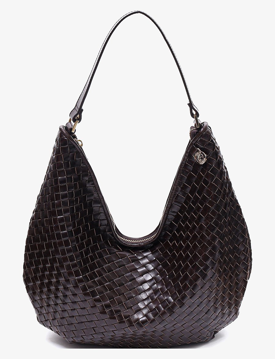 Adax - Salerno shoulder bag Mindy - shoppingväskor - dark brown - 3