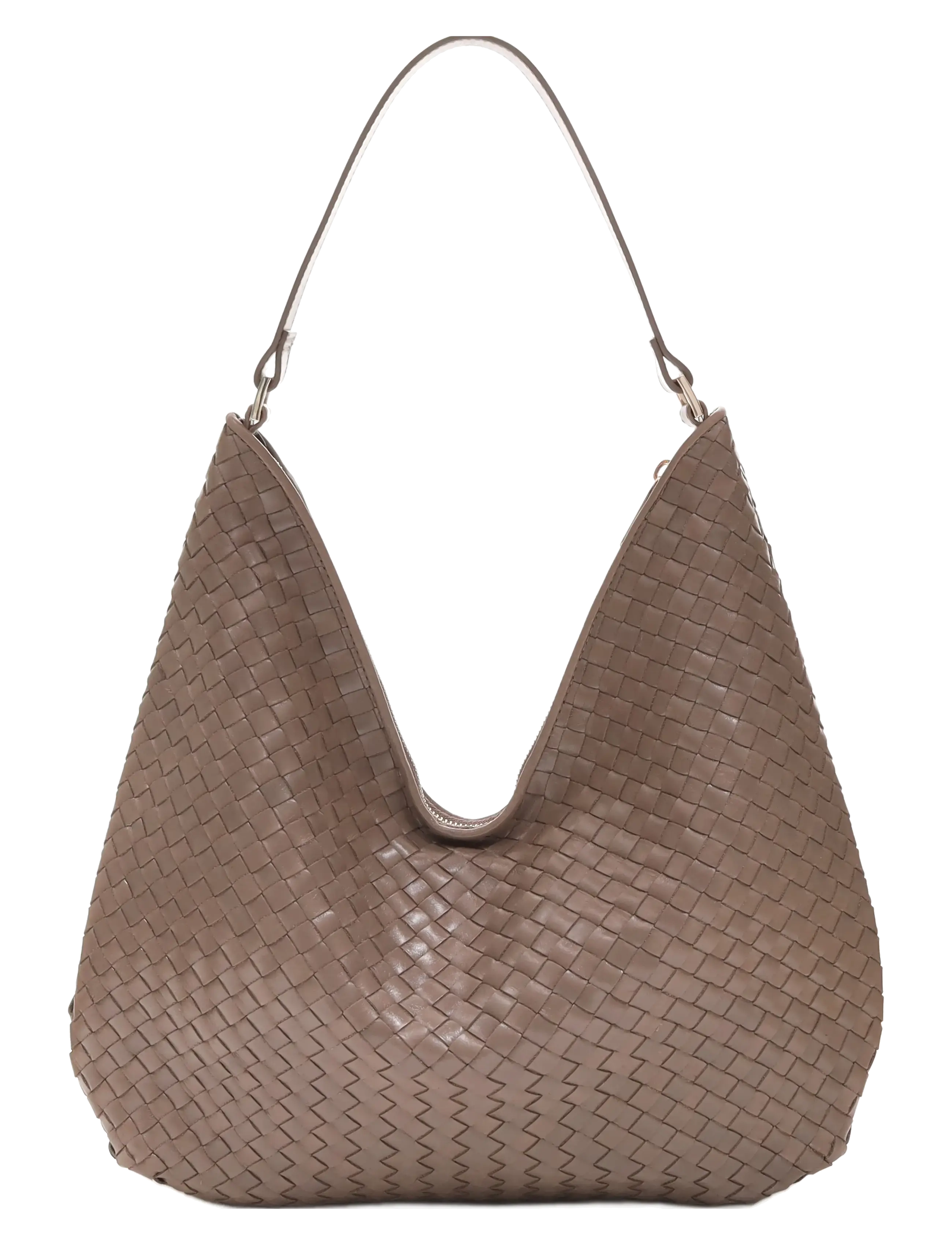 ADAX Salerno Schulter Tasche Mindy Beige - One Size - Damen