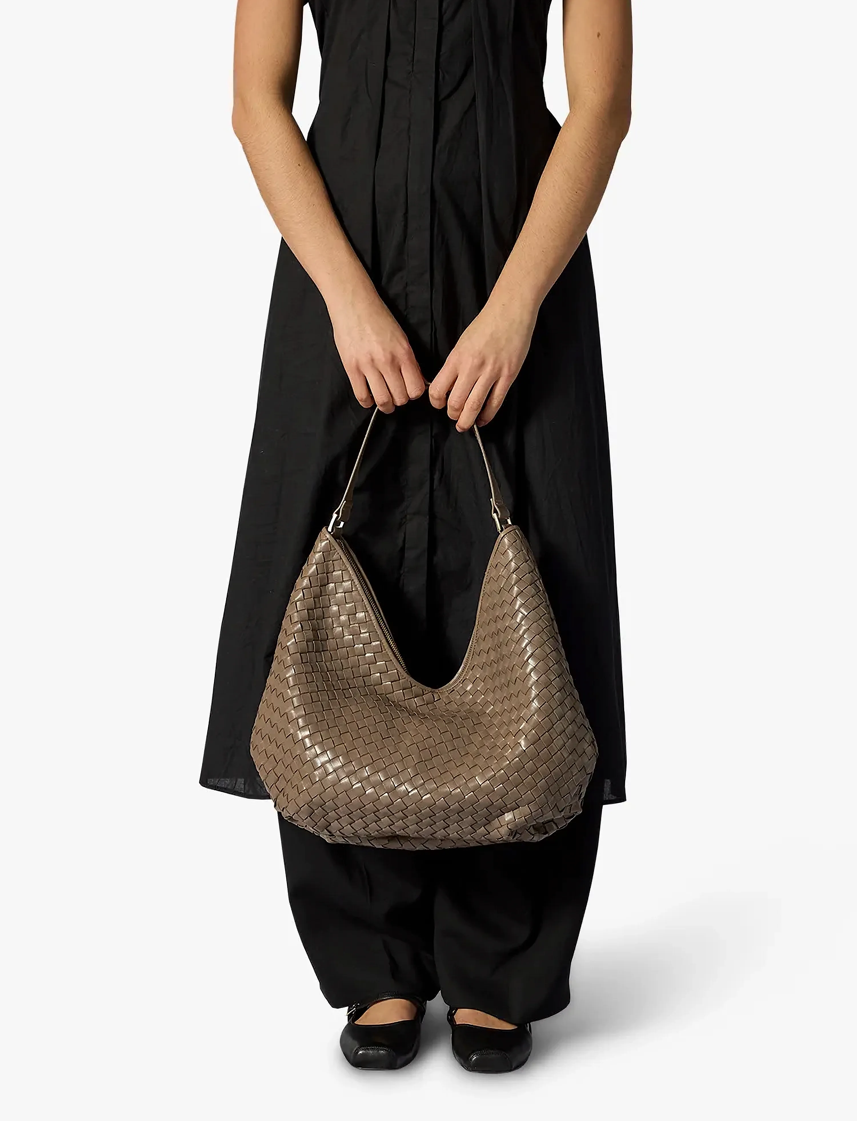 Adax Salerno Shoulder Bag Mindy, One Size, Bags, Beige - Shoppers, Frauen