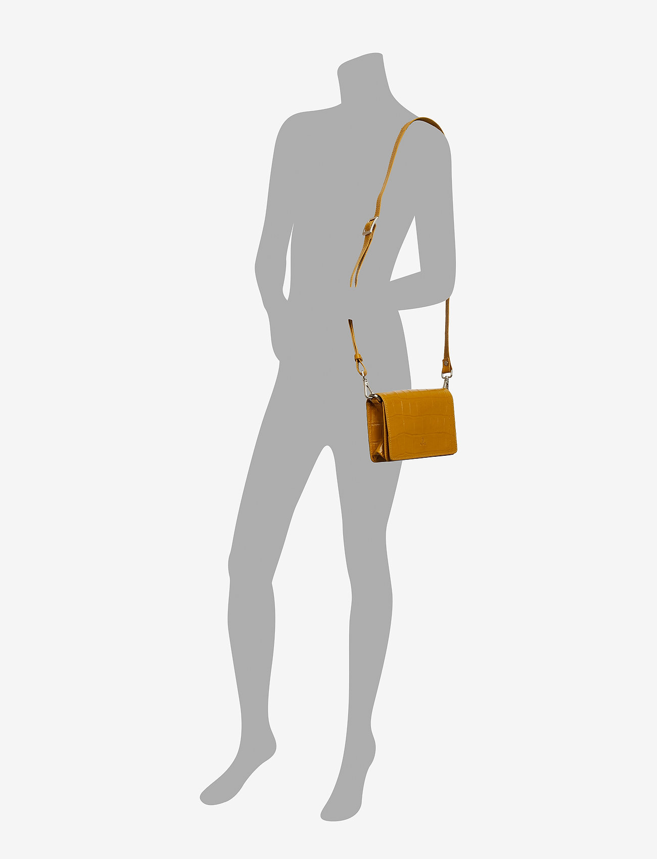 Adax - Teramo shoulder bag Lykke - mustard - 5