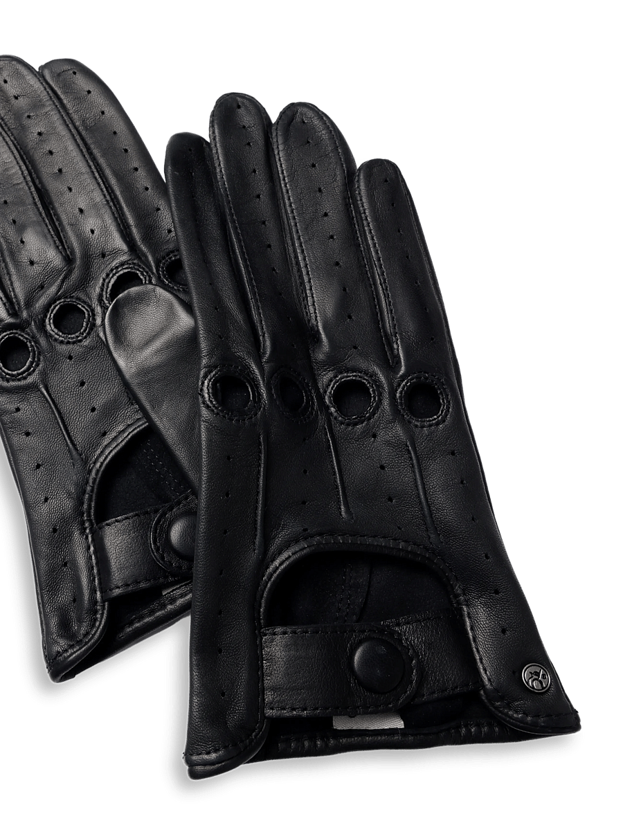 Adax - Adax glove Isabella - nahast kindad - black - 3