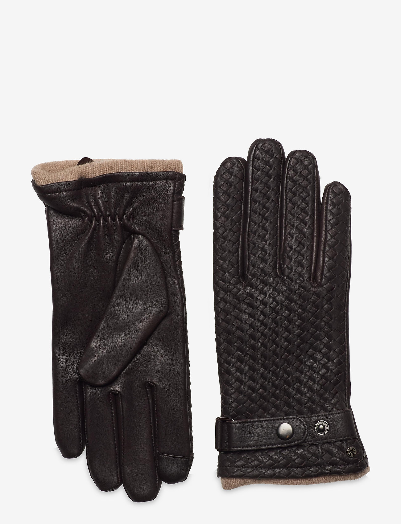 Adax - Adax glove Simon - gloves - brown - 0
