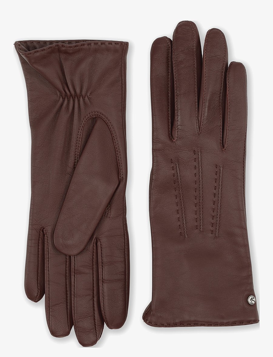 Adax - Adax glove Sisse - lederhandschuhe - chocolate - 1
