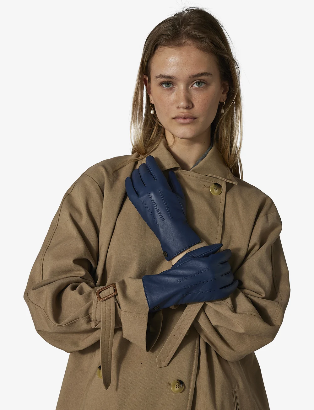 Adax - Adax glove Sisse - fashion trends - navy - 0