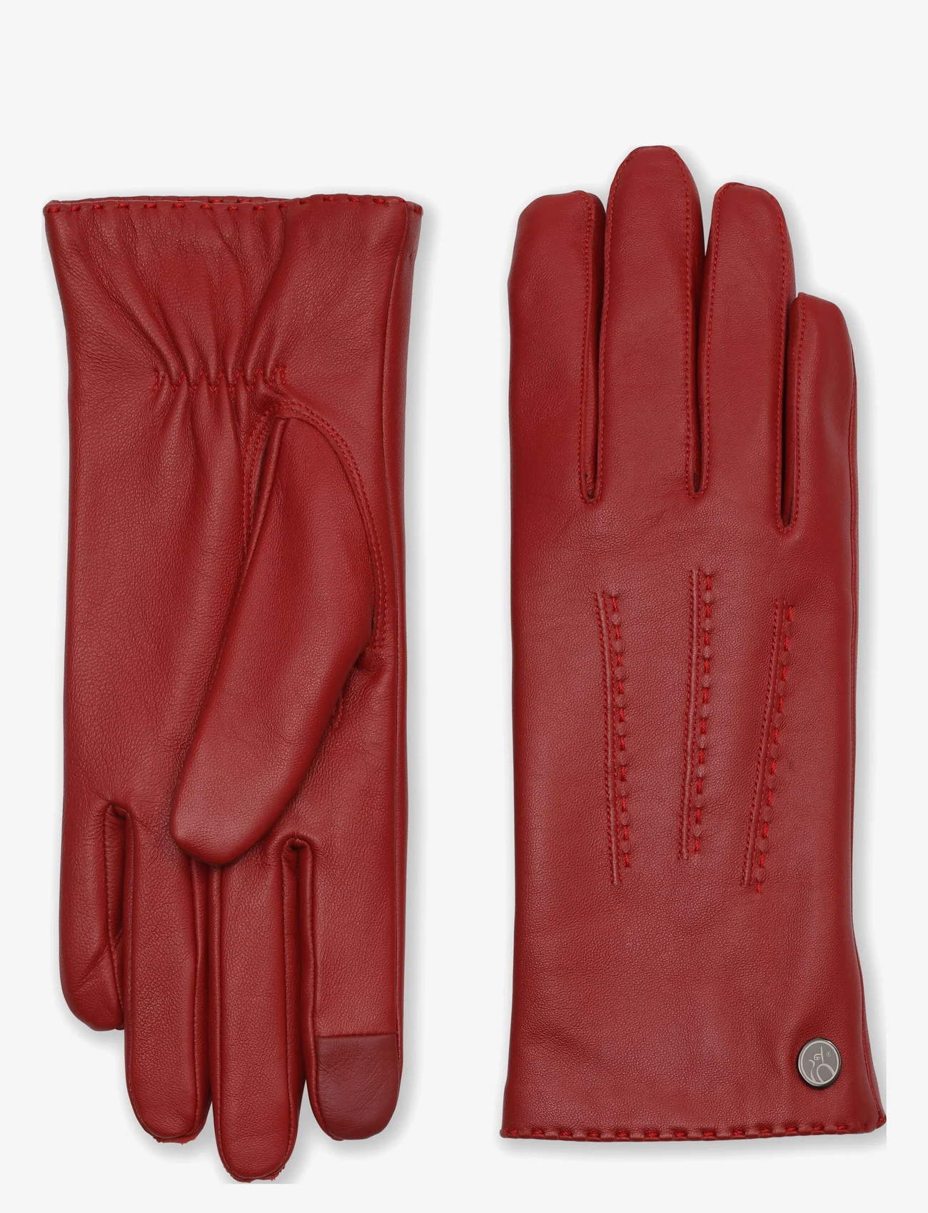 Adax - Adax glove Sisse - gloves - red - 0